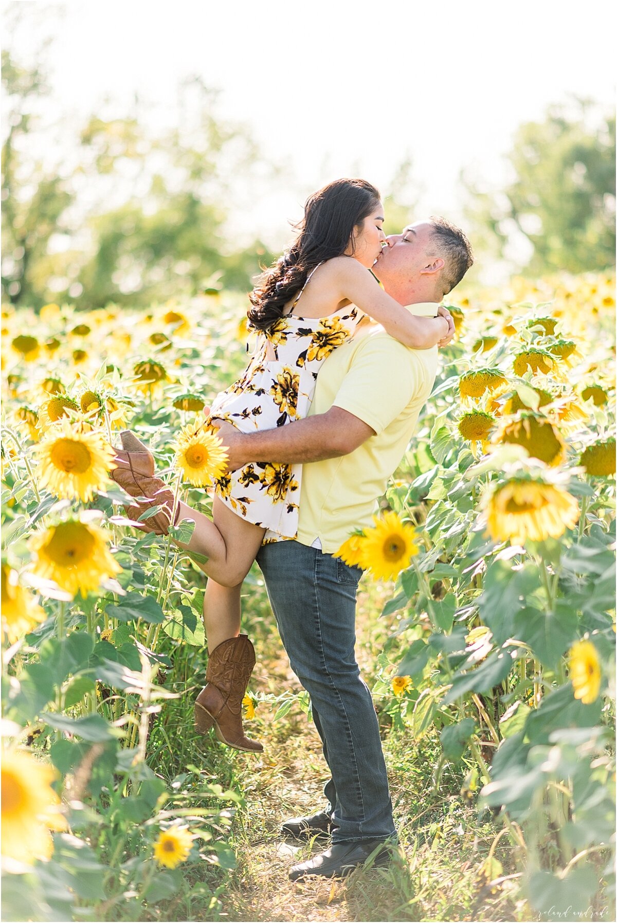 Sunflower Field Engagement Session, Graue Mill Engagement Session7.jpg