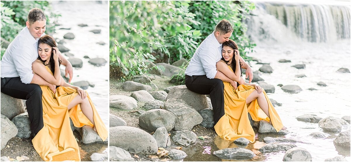 Sunflower Field Engagement Session, Graue Mill Engagement Session28.jpg