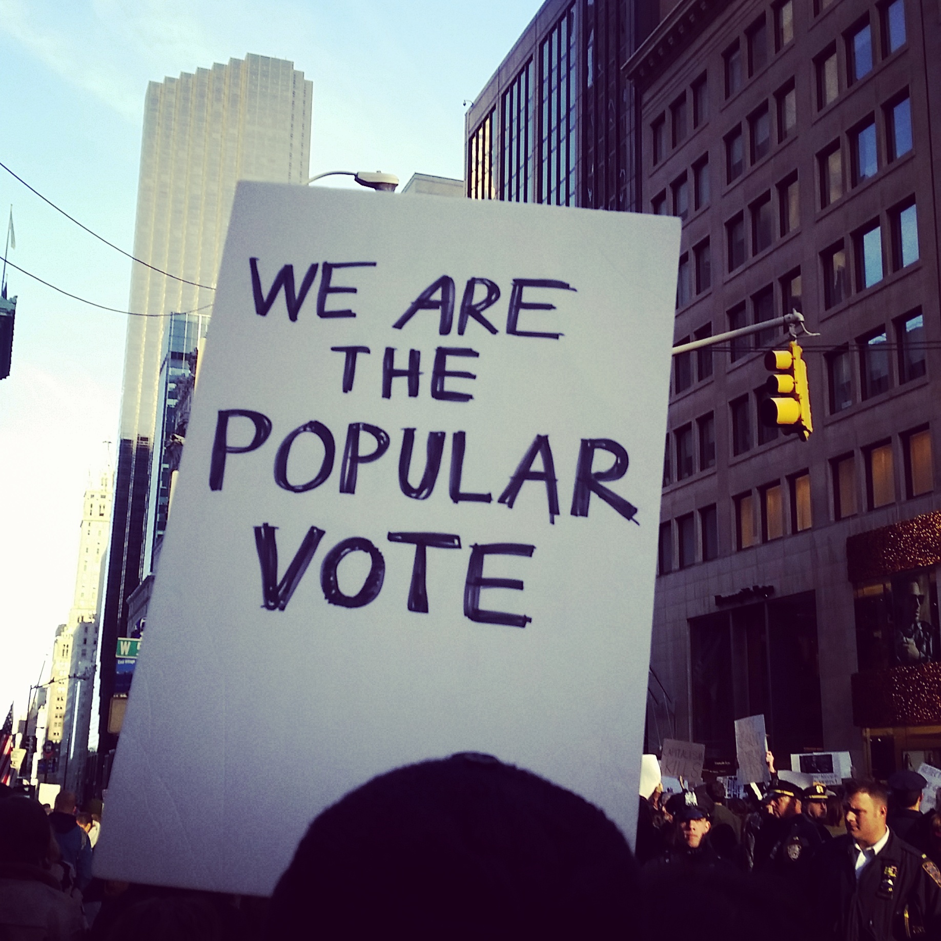 November 12 2016, Trump Rally, New York.