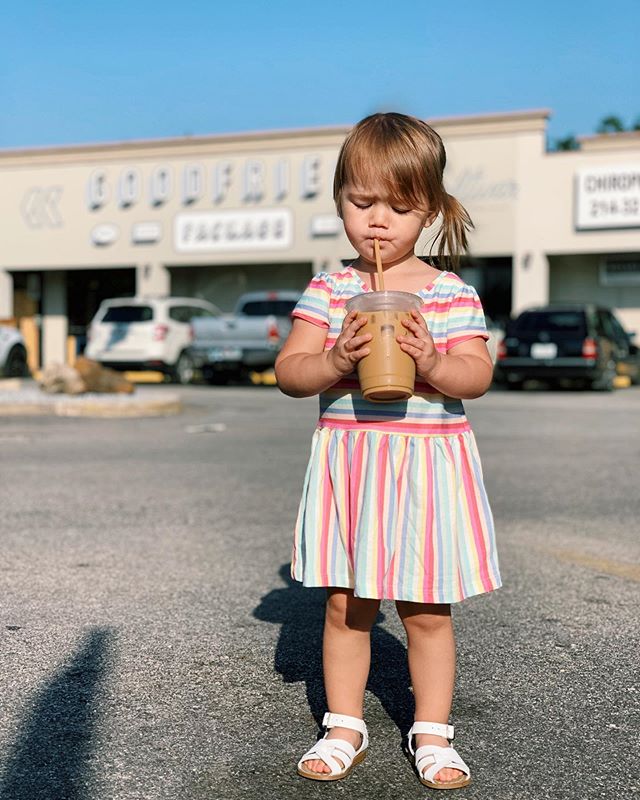 I don&rsquo;t know if it&rsquo;s wise to give a 2yr old coffee, but we do it anyway. 🤷🏻&zwj;♂️