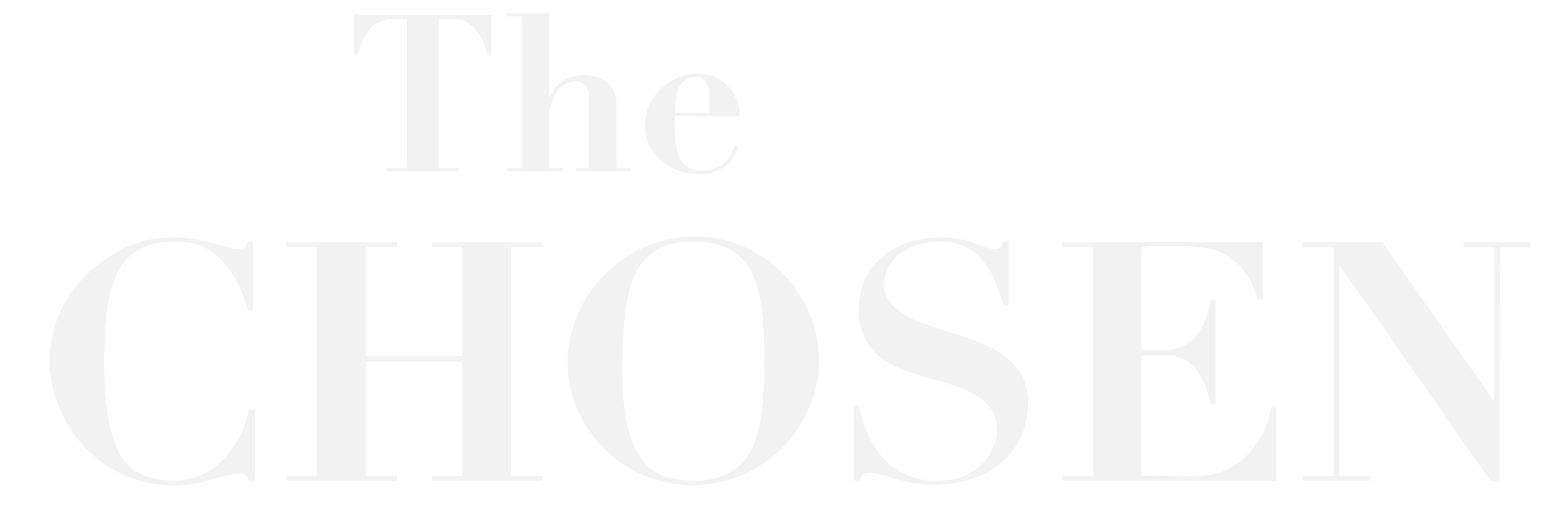 The text 'The CHOSEN' in white on a black background.