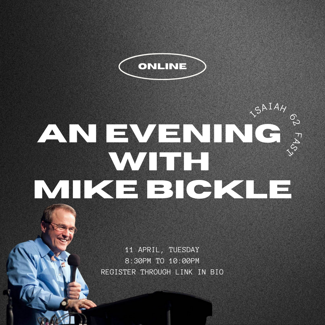 Watch recording: An Evening with Mike Bickle