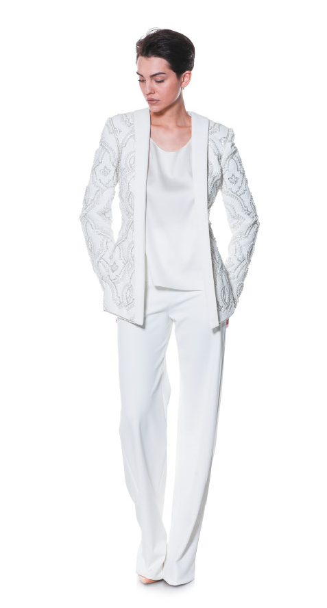 LAUNCHING TO DEEP PEARL JACKET FW15 - J27 CAMEL'S CREAMY HEAVY PANTS FW15 - P19