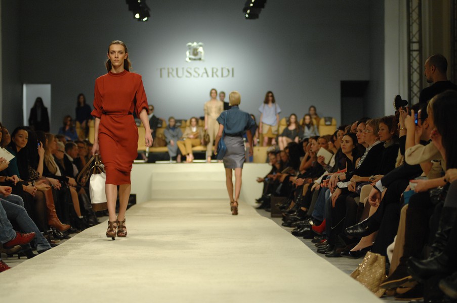 Показ Trussardi, ELLE Fashion Days, 2011 г.