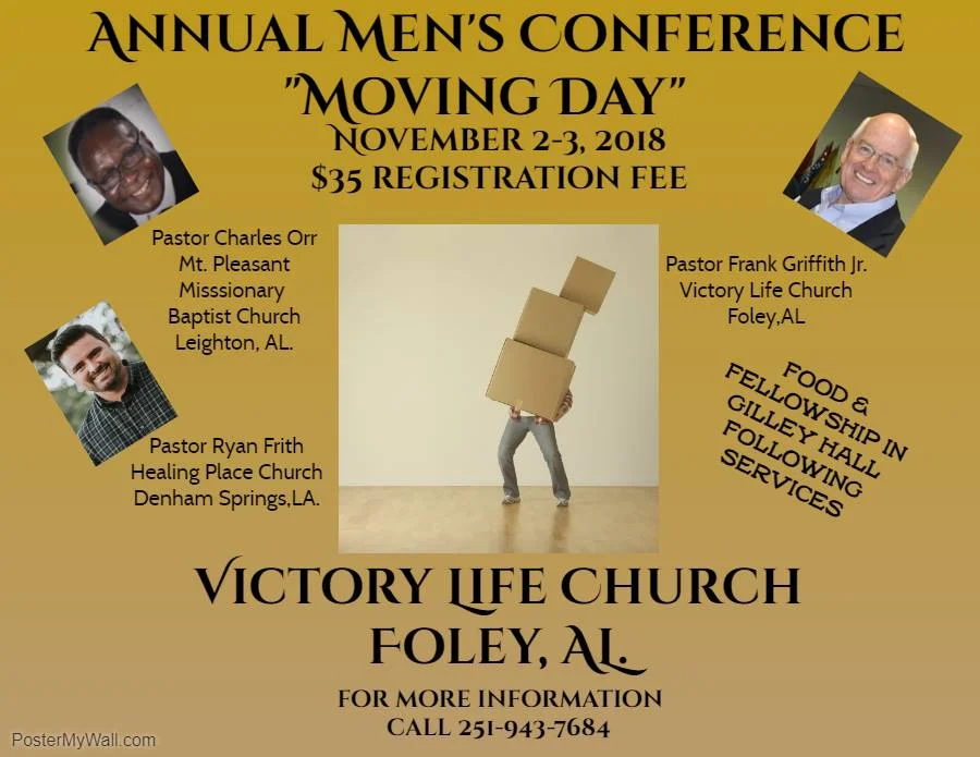 Moving Day Men's Conference