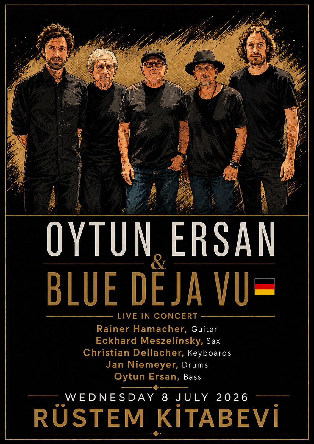 Oytun Ersan Blue Deja Vu Rustem Kitabevi