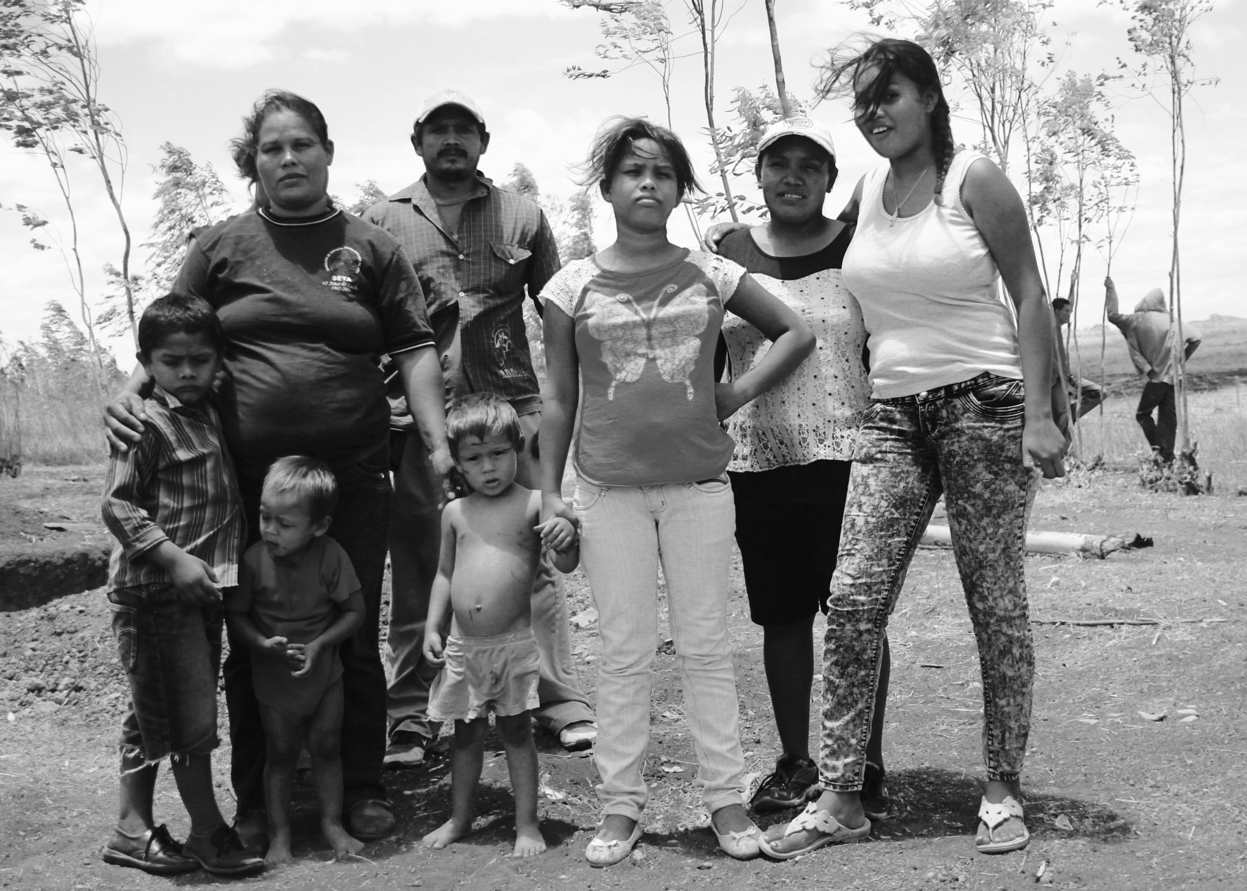 Building on the relationships we have established, we returned to Nicaragua April 12 - 20th to check in on previous projects and explore how else we may be able to help farmers and their families in need. We are happy to report that overall the economy is performing well and increased foreign investment is evident in the many new factories that have be been built in the free trade zones. Formal employment options, albeit at low wages, have increased considerably, but subsistence agriculture remains the reality for many Nicaraguans. In the coming weeks we will profile four communities where we think we can make a difference in rural Nicaragua by giving a hand up, not a hand out. They are: 1) Investing in a Successful Team: The Self Help Group of El Triunfo 2) Get Your Hands Dirty: Join in the Refurbishment of Two Classrooms at Ciudalela San Martin 3) A Promising Community with a Water Problem: El Jicarito 4) Navigating Community and Individual Interests: The Next Phase for Pedro Arauz For each community we will introduce the people and explain their stories in words, pictures and video. Our goal is to raise awareness and modest funding to support the priorities that have been established by each community. Our contributions will include financial support, expertise, donated materials and equipment and labour. Many people have expressed an interest in participating in a service trip. Some of the opportunities we present are well suited for a team to travel to Nicaragua by a small group. Based on the level of interest and success with fundraising, we envision a trip, suitable for families, in the November/December 2017 timeframe. The family pictured above is that of Digna and Eduardo Castillo who were featured in the film The Best of What We Are . We are happy to report that that things are improving for them. After participating in the welding training provided by Winds of Change, both Digna and Eduardo have been hired to help construct the metal framing at the new adobe school at El Jicarito and build metal doors for the school at Ciudalela San Martin. In addition, their small farm has become a model in their community with a new irrigation system, designed by students at the University of Toronto, supporting low impact, organic farming. They are also in the process of implementing a "Bio Digester" that will turn manure into fertilizer and gas for cooking - thus reducing the need to gather wood for cooking. While visiting with them we discussed the potential to plant the remainder of their land with fruit trees and hardwood to help feed the family and provide a retirement income down the road. Their gratitude for the assistance provided by Winds of Change was evident in the warm welcome they provided us. Their tenacity and resolve is evident in their eyes. They are a strong, determined family, and a wonderful representation of the families we continue to meet in Nicaragua. 