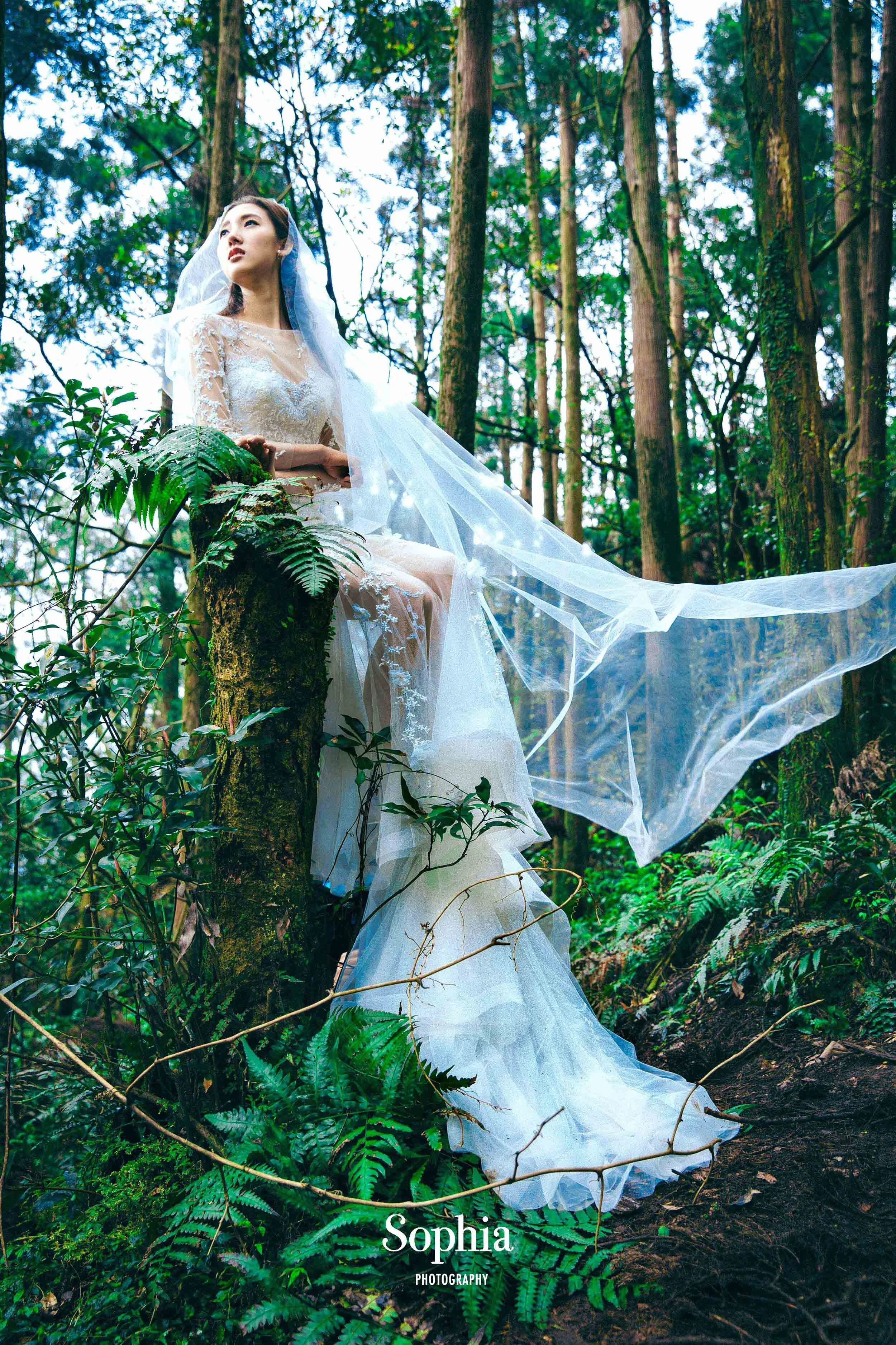  蘇菲雅婚紗-黑森林-陽明山-外景婚紗照 