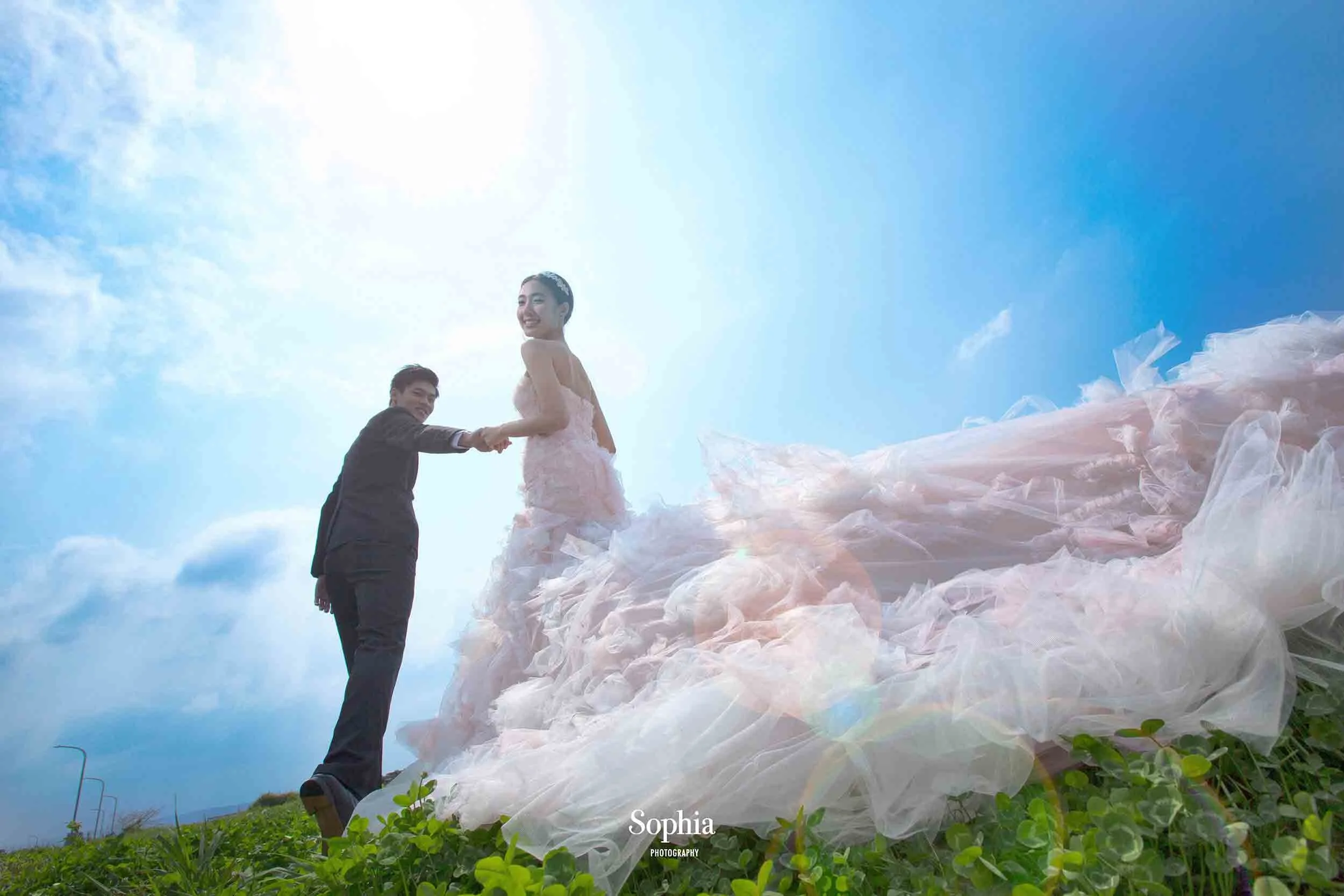  蘇菲雅婚紗-淡水沙崙-外景婚紗照 
