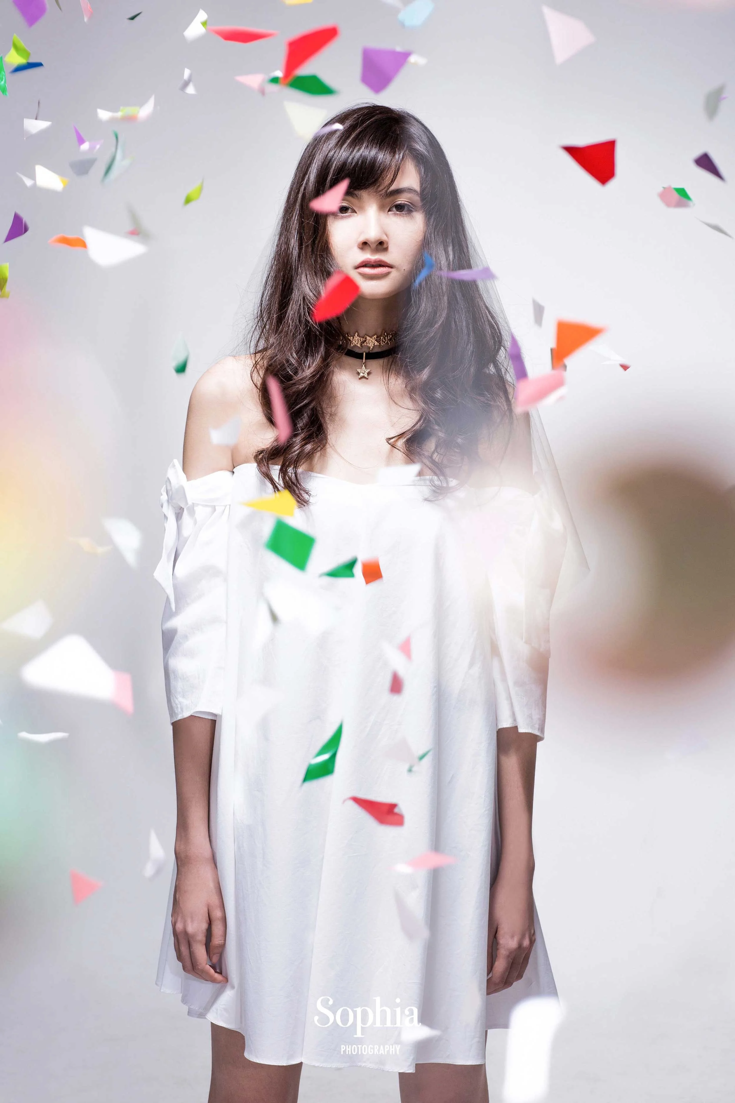  蘇菲雅婚紗-便服婚紗-內景棚拍人像 