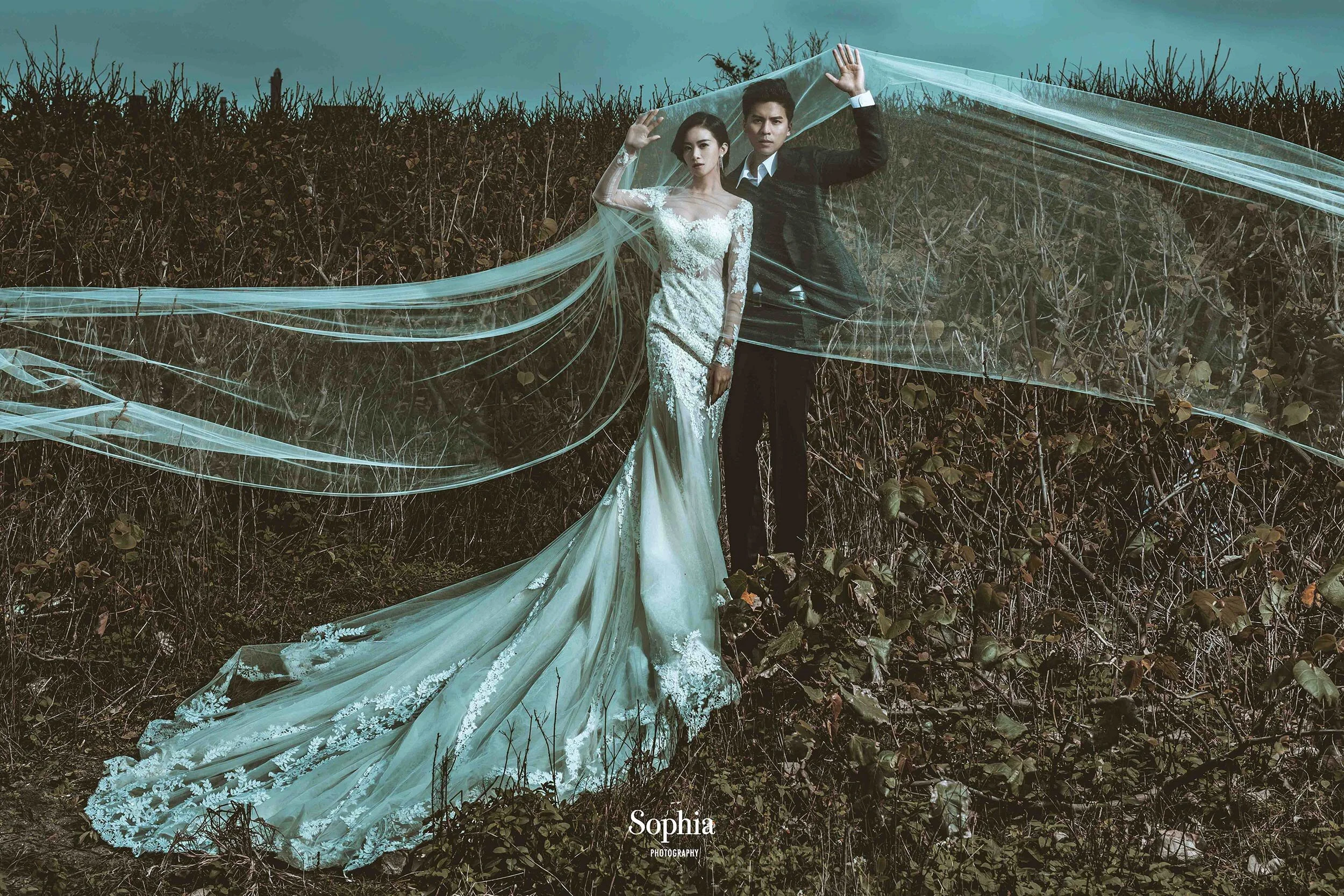  蘇菲雅婚紗-外景婚紗照-沙丘婚紗 