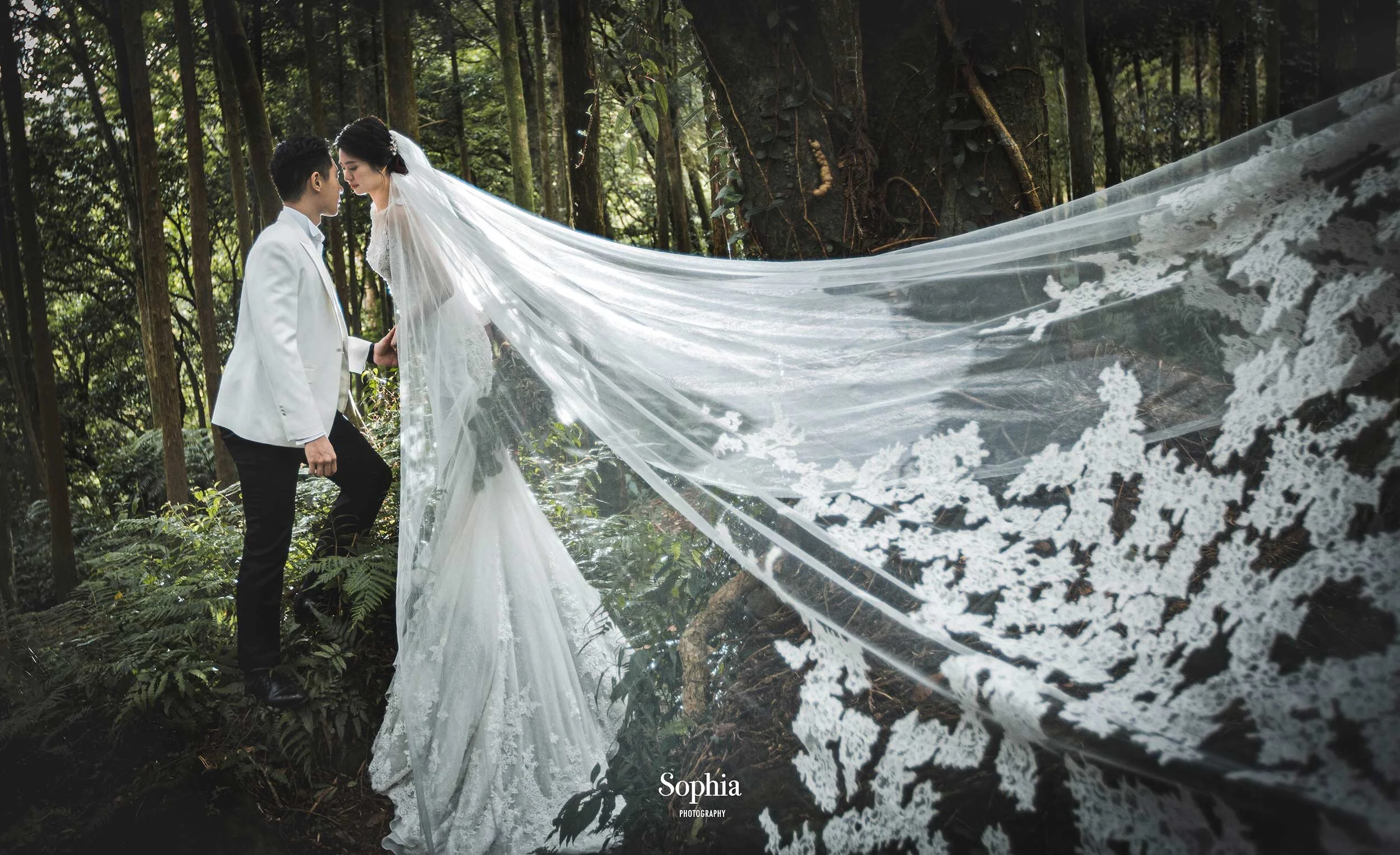 蘇菲雅婚紗-外景婚紗照-黑森林婚紗-陽明山婚紗 