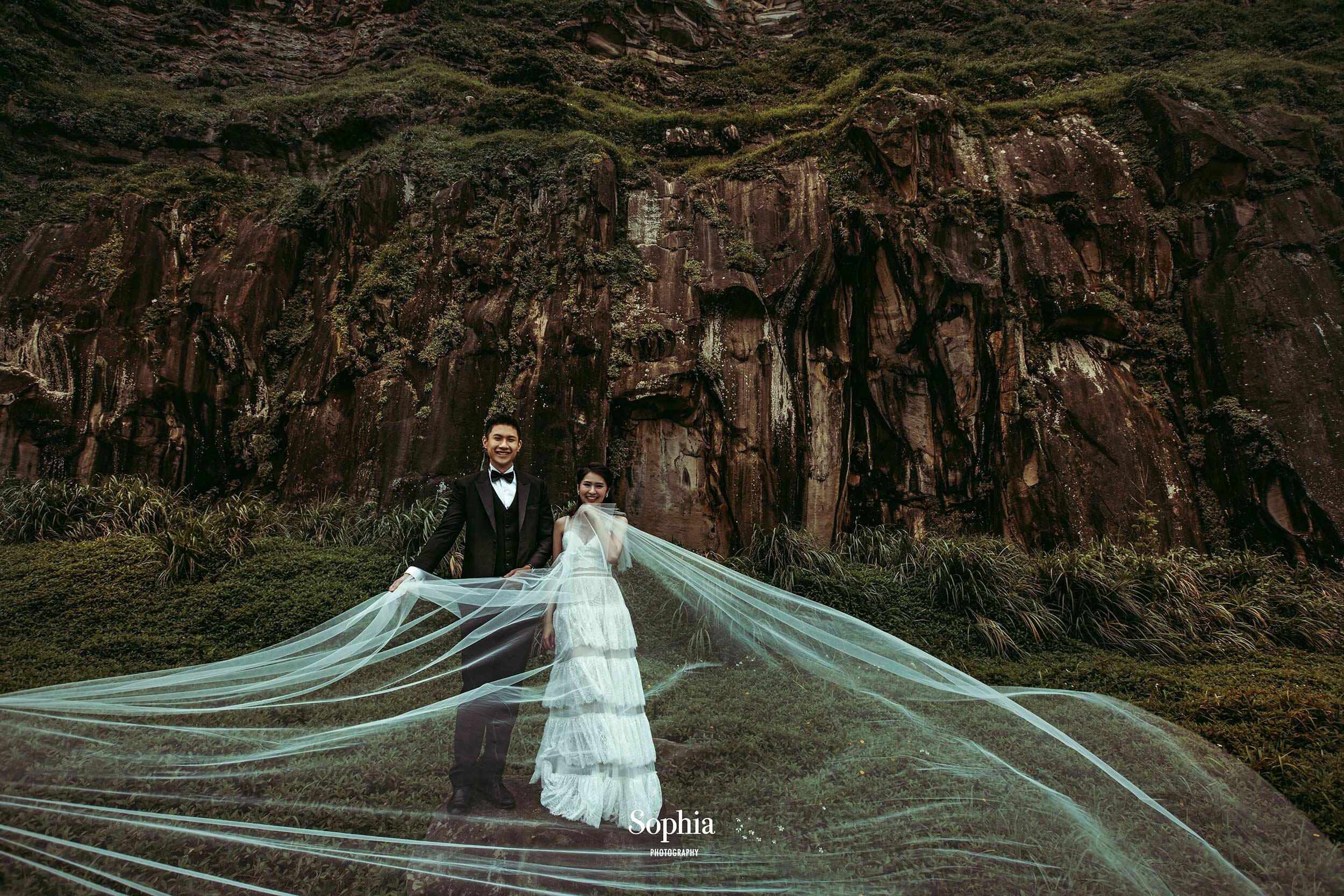  蘇菲雅婚紗-外景婚紗照-基隆潮境公園婚紗 