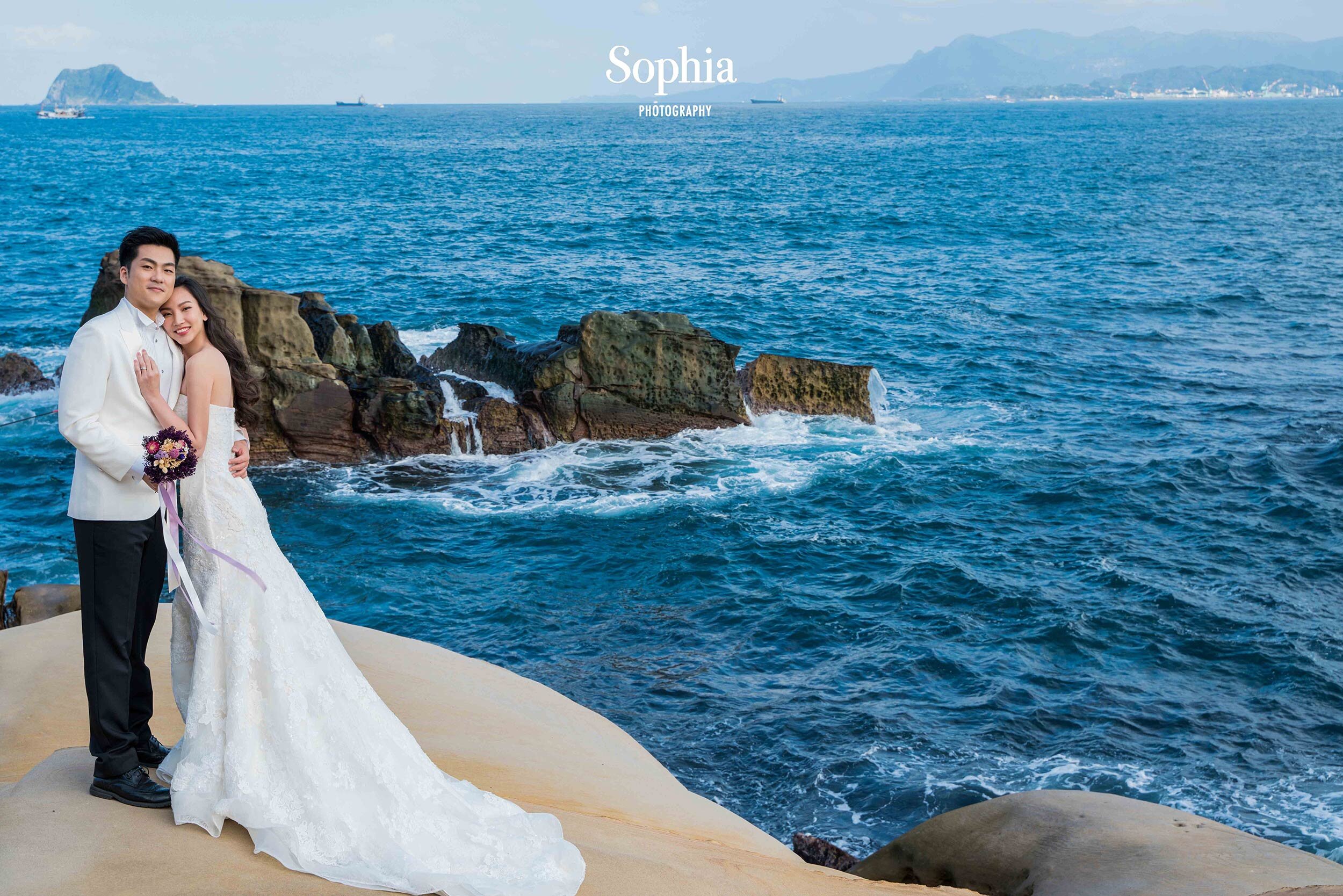  蘇菲雅婚紗-外景婚紗照-海邊婚紗 