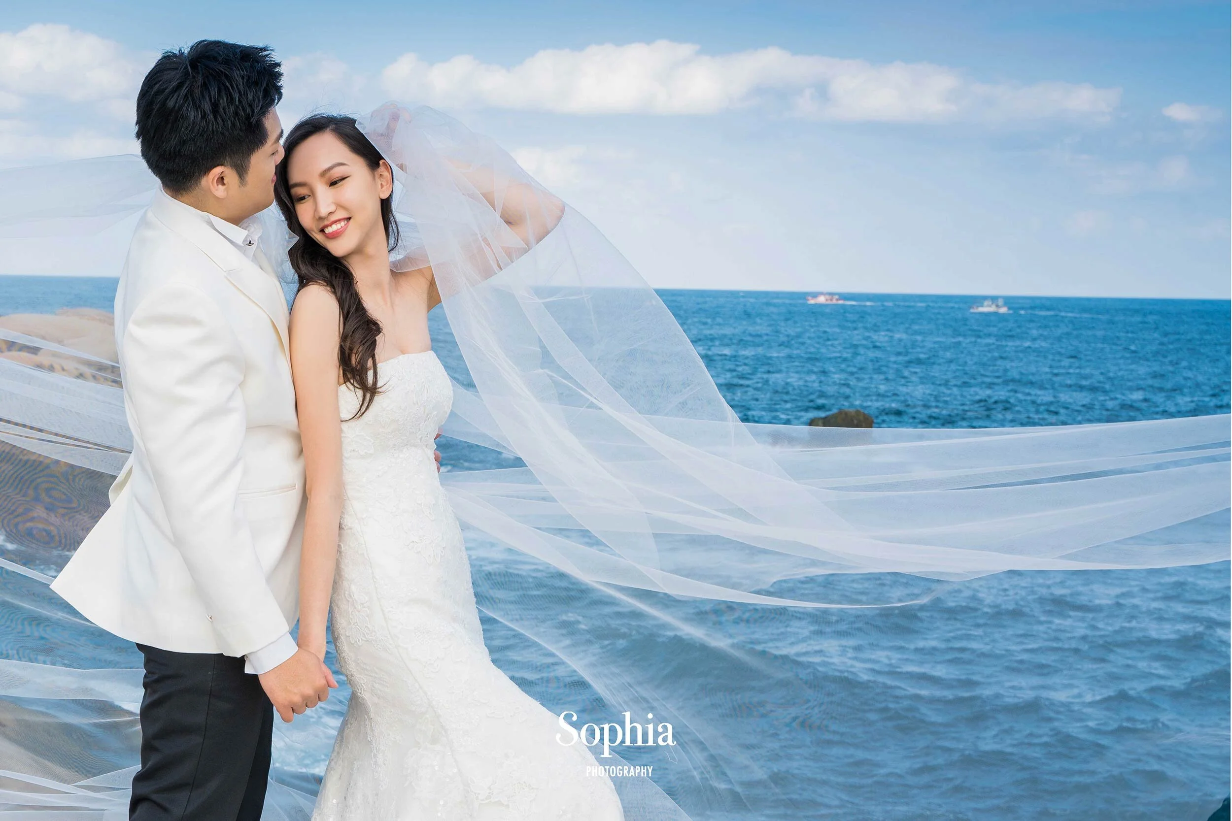  蘇菲雅婚紗-外景婚紗照-海邊婚紗 