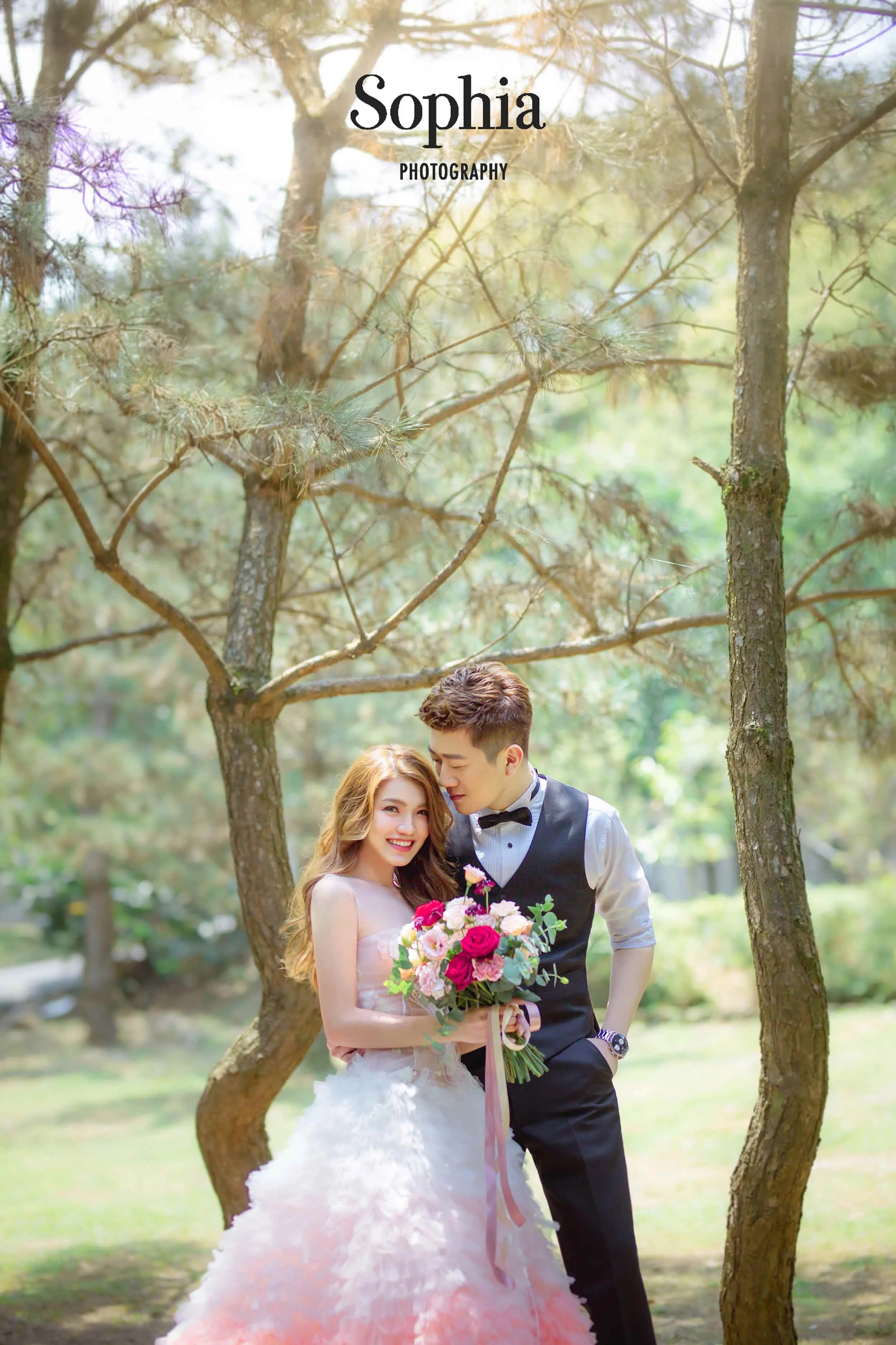  蘇菲雅婚紗-外景婚紗照-陽明山-黑森林 