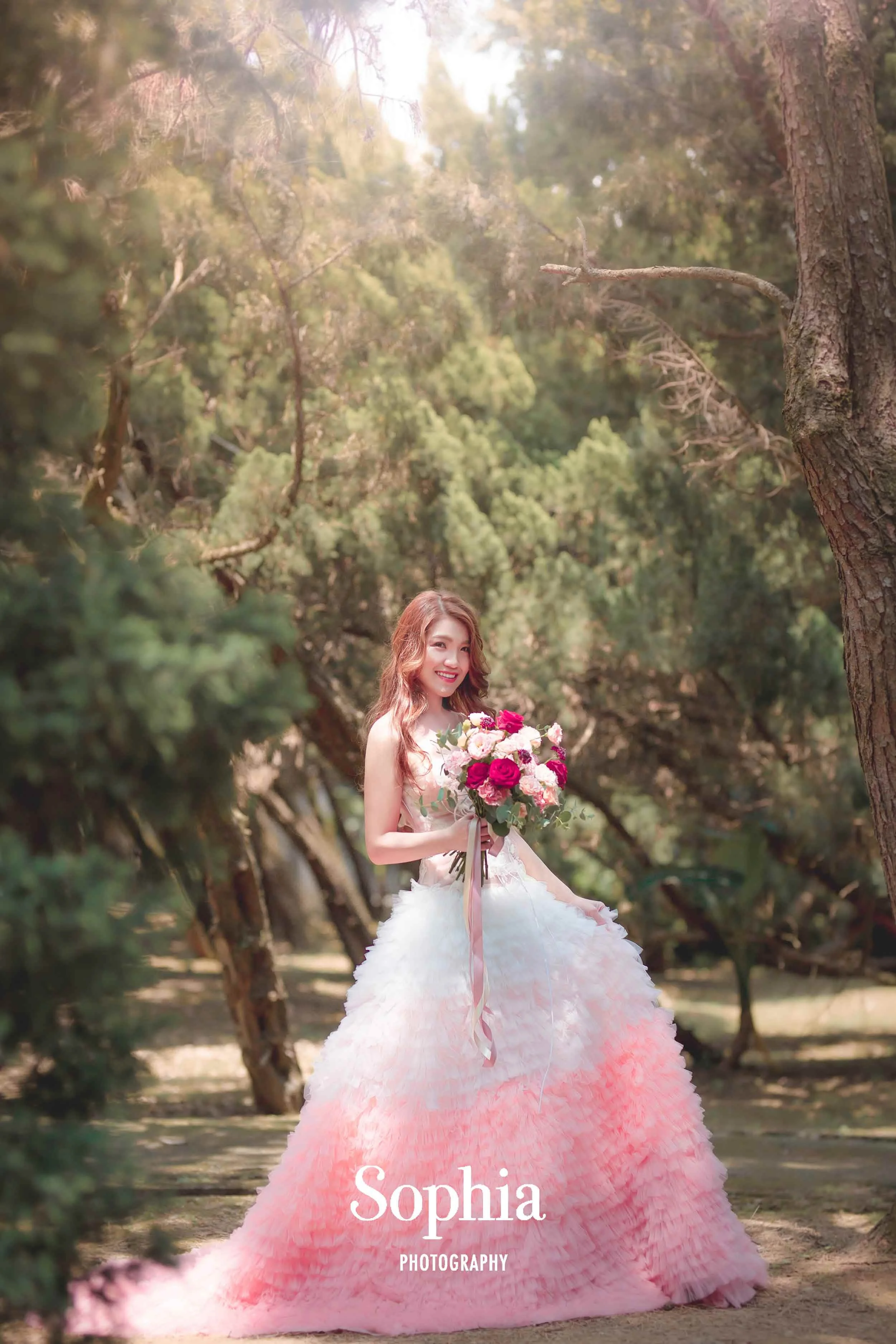 蘇菲雅婚紗-外景婚紗照-陽明山-黑森林 