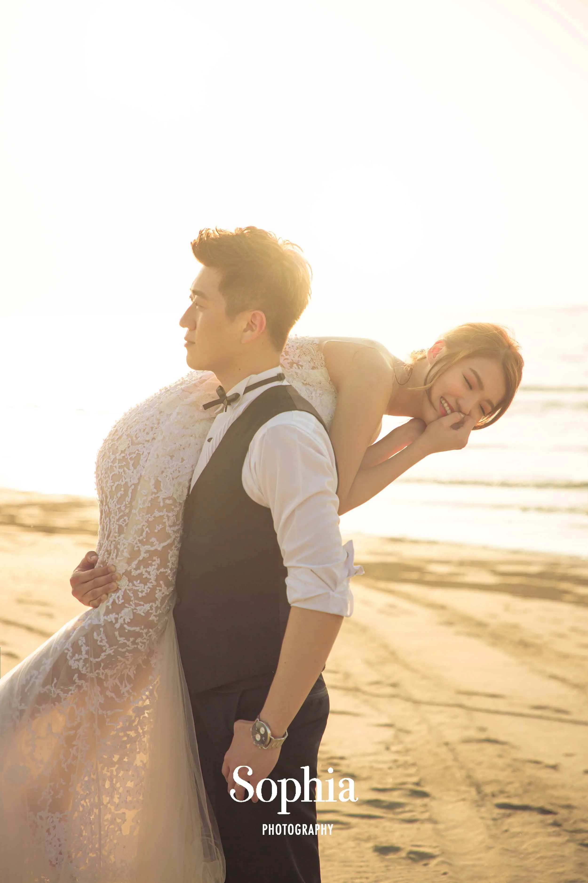  蘇菲雅婚紗-外景婚紗照-海邊-沙灘 