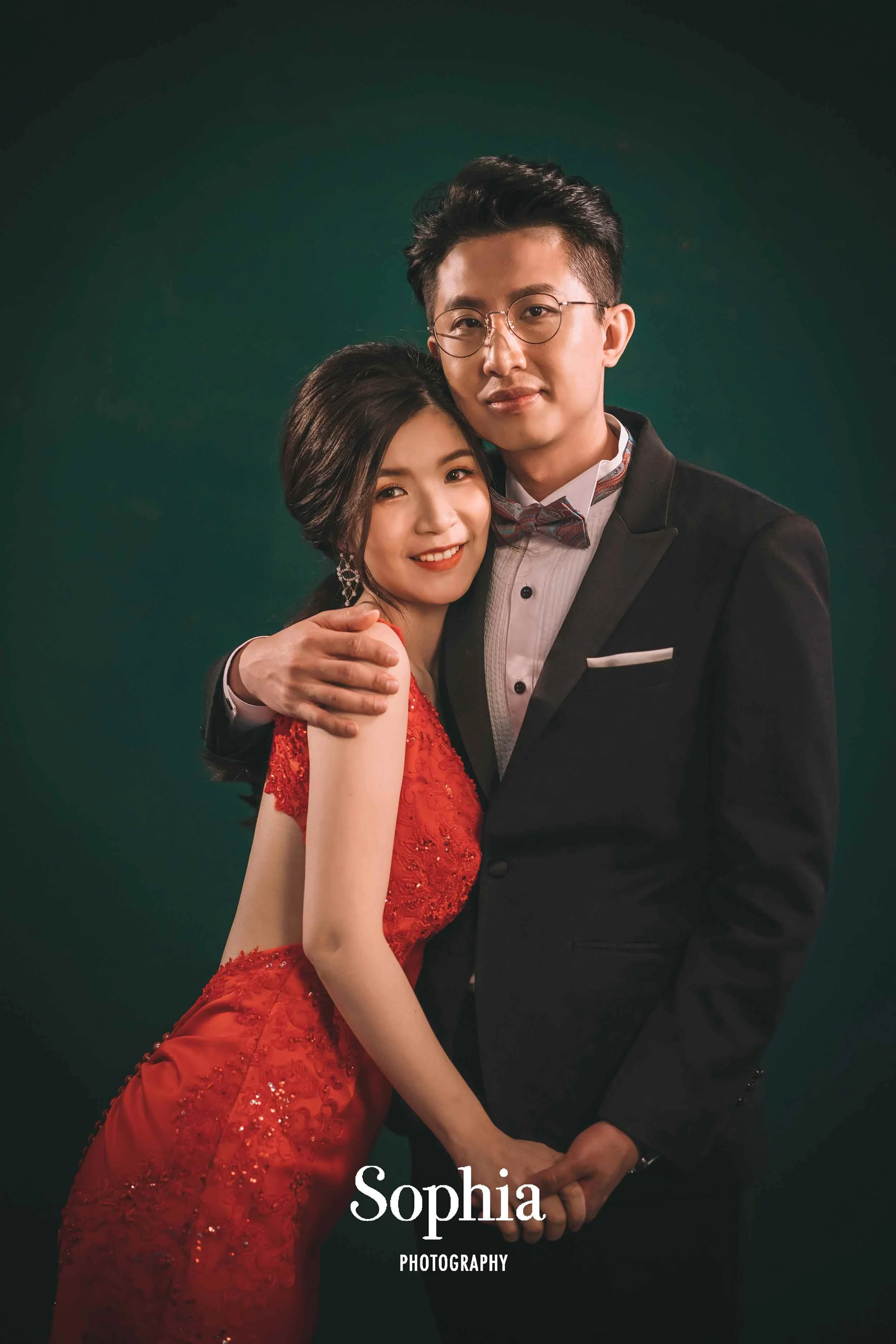  蘇菲雅婚紗-內景婚紗照-素背景-簡約 