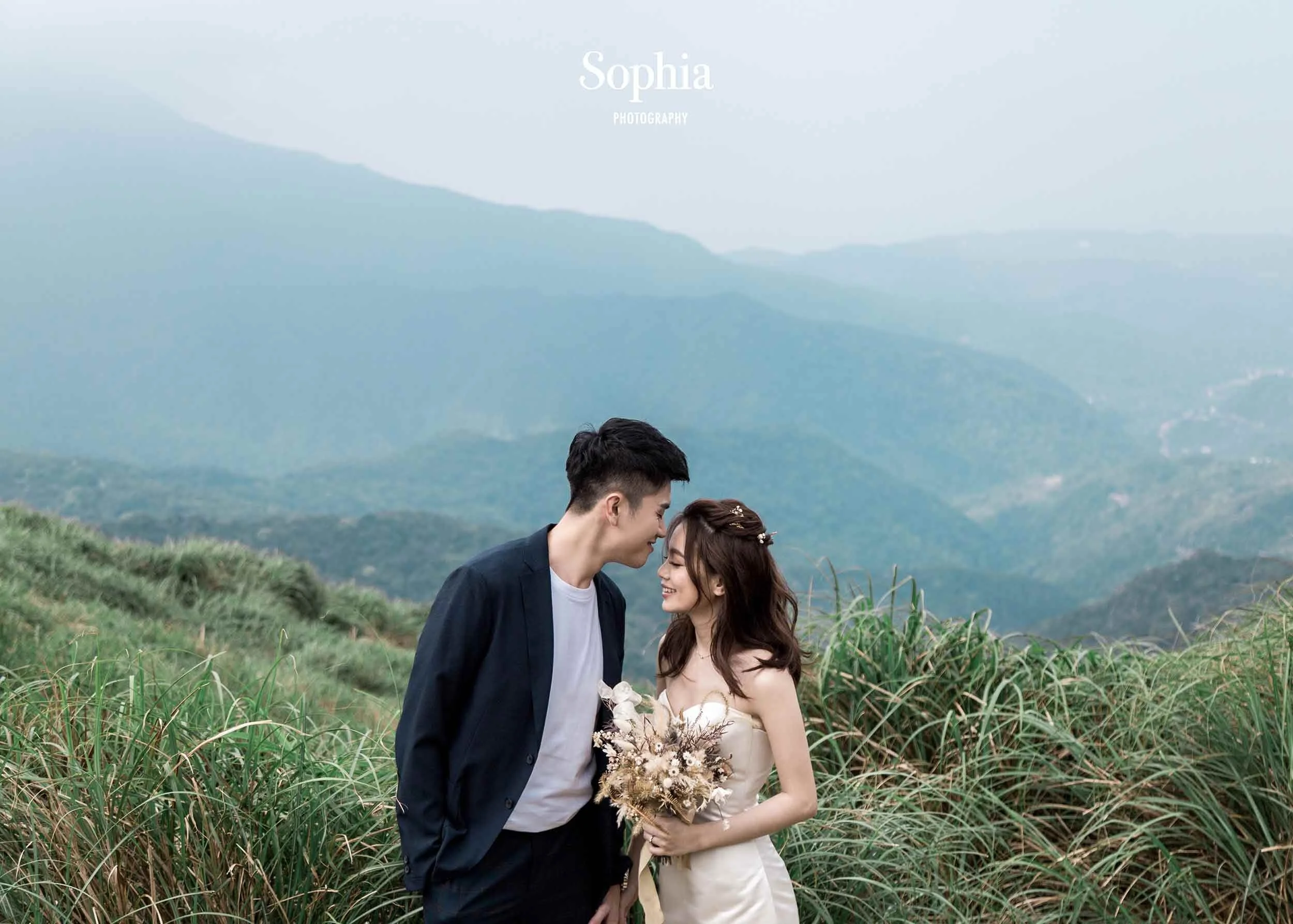  蘇菲雅婚紗-白色狂熱聯名-陽明山-外景-婚紗照 