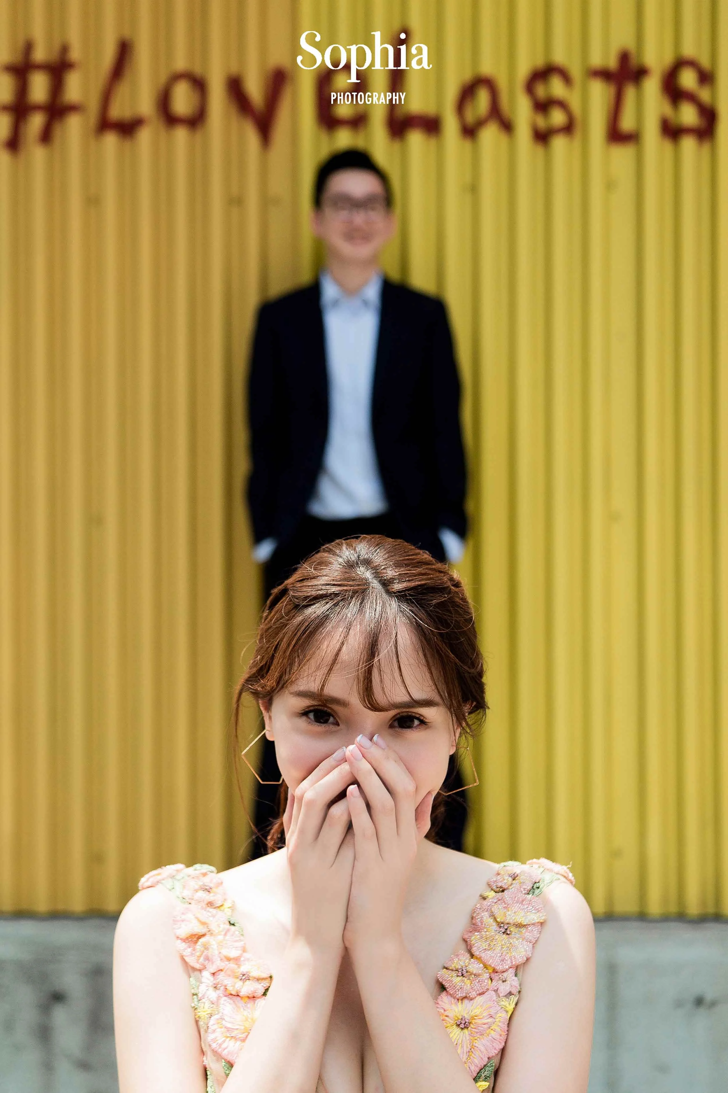  蘇菲雅婚紗-白色狂熱聯名-街景-外景-清婚紗-人像-婚紗照 