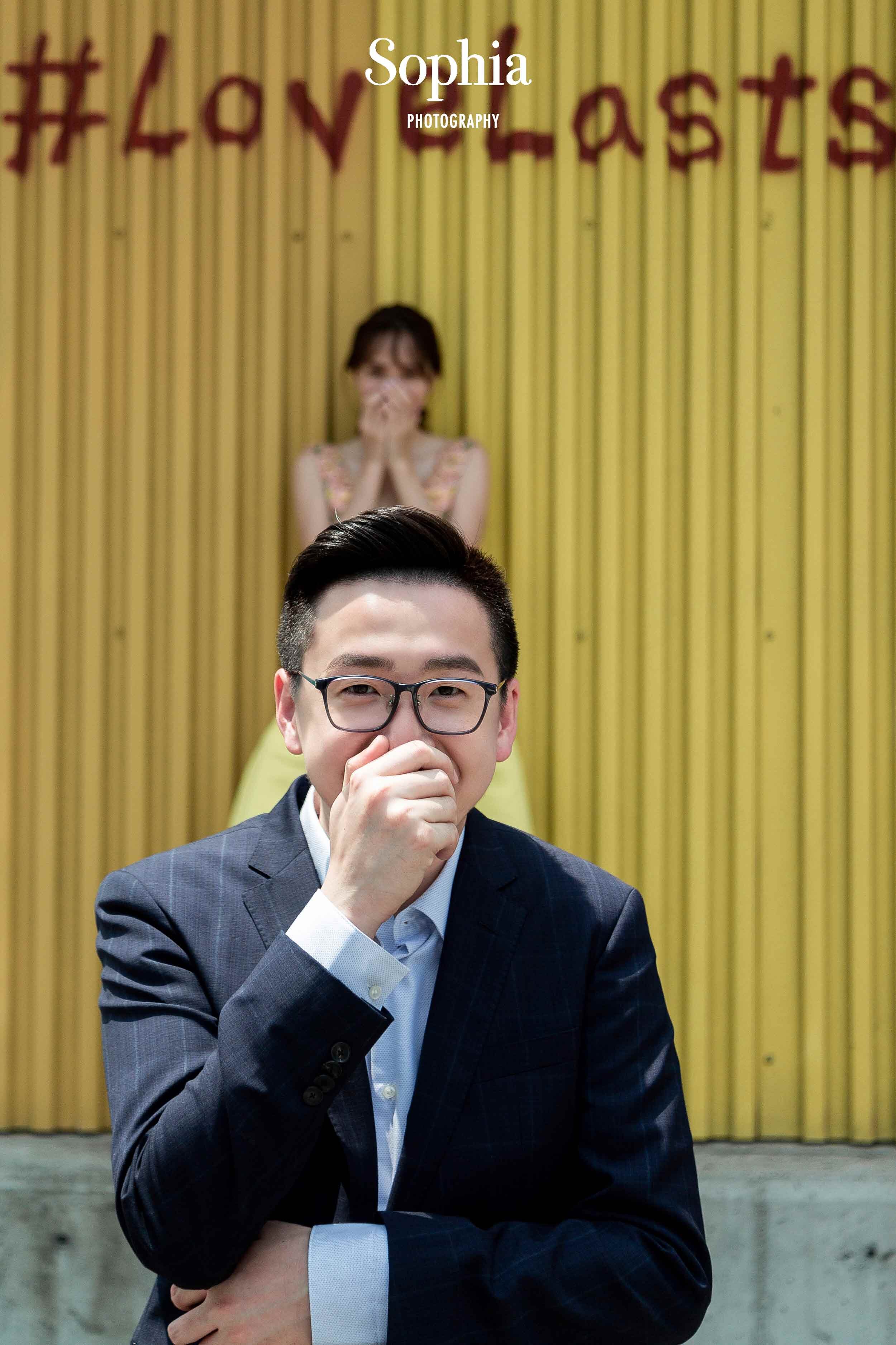  蘇菲雅婚紗-白色狂熱聯名-街景-外景-清婚紗-人像-婚紗照 