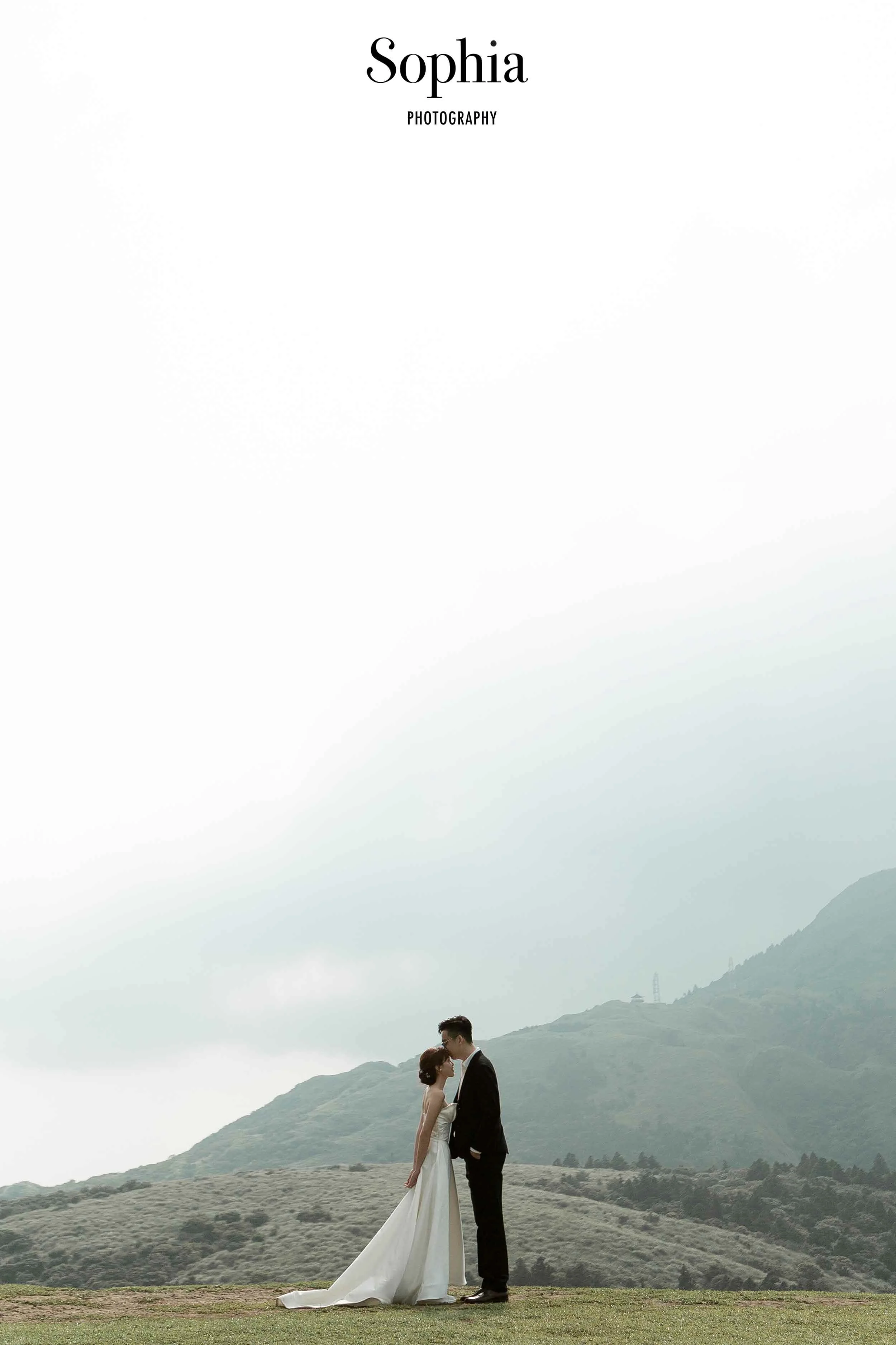  蘇菲雅婚紗-白色狂熱聯名-陽明山-外景-人像-婚紗照 