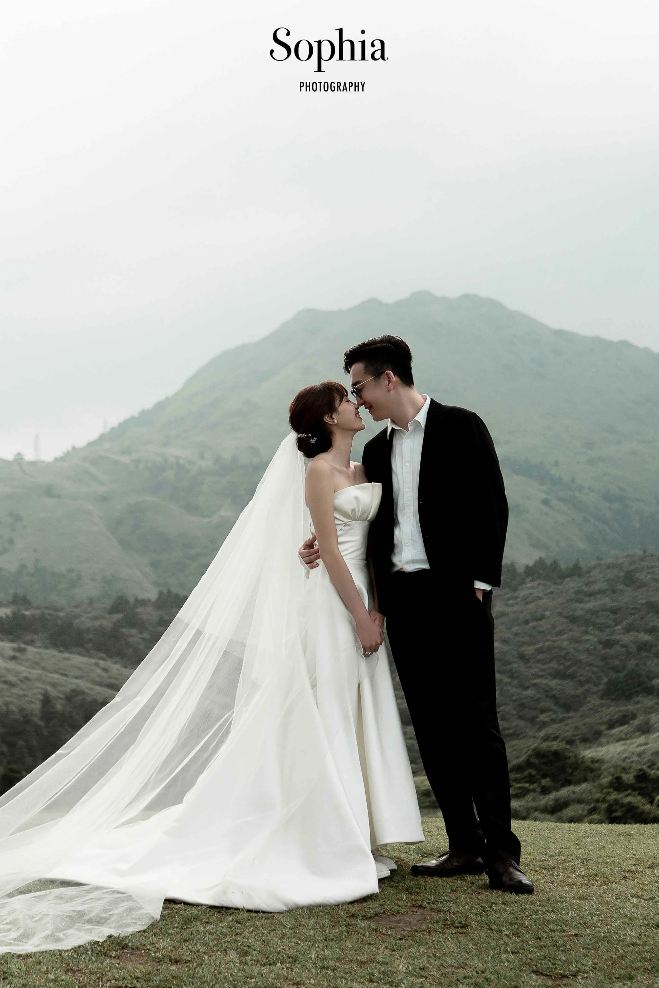  蘇菲雅婚紗-白色狂熱聯名-陽明山-外景-人像-婚紗照 