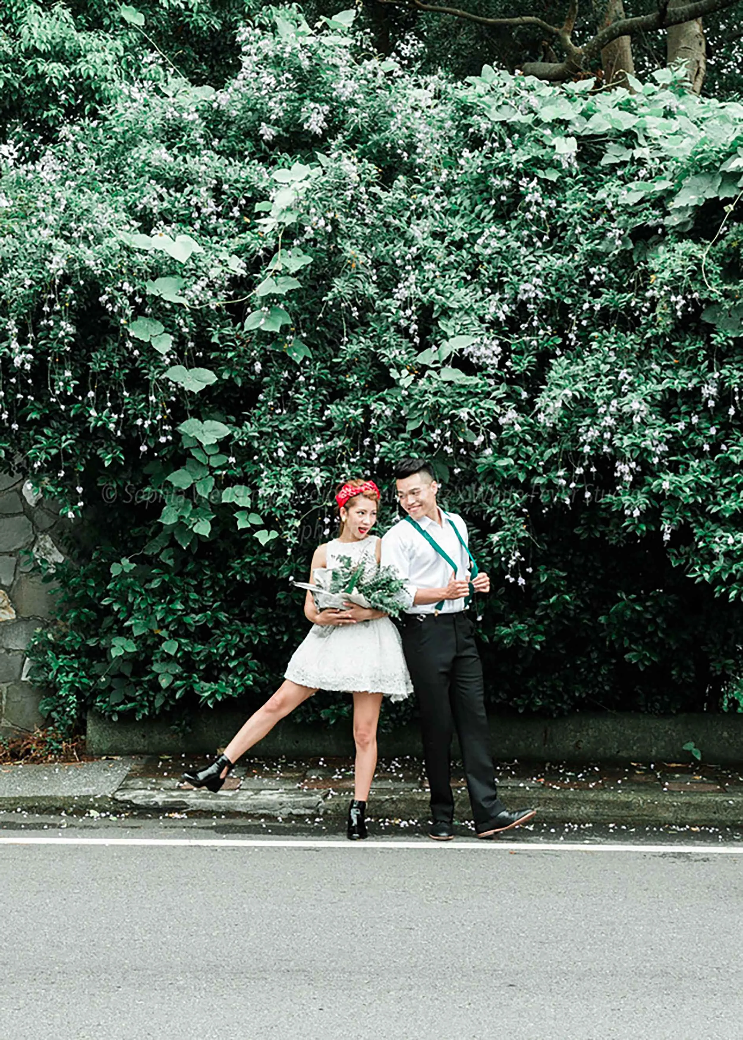 蘇菲雅婚紗-白色狂熱聯名-街景-人像-婚紗照 