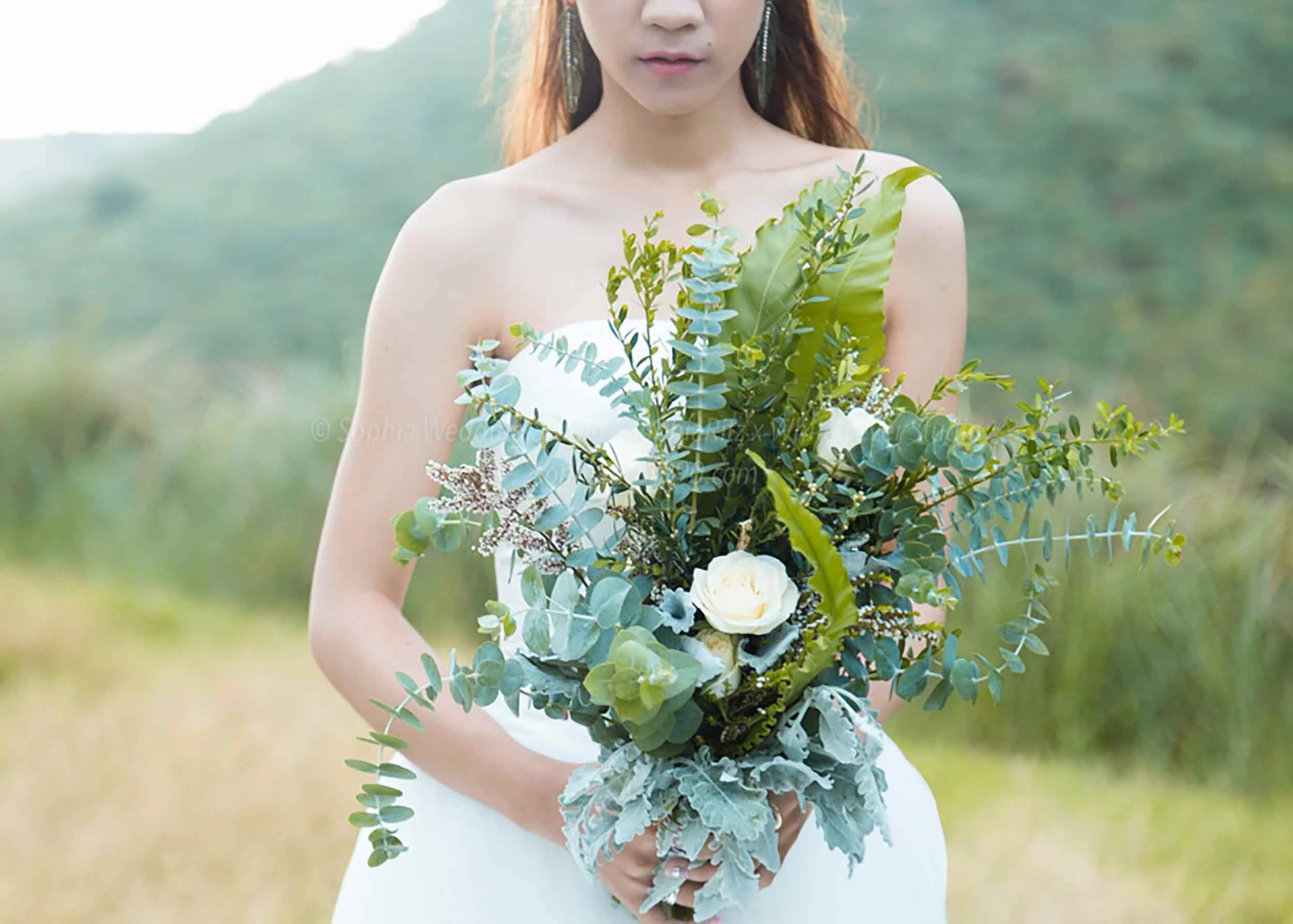  蘇菲雅婚紗-白色狂熱聯名-山景-人像-婚紗照 