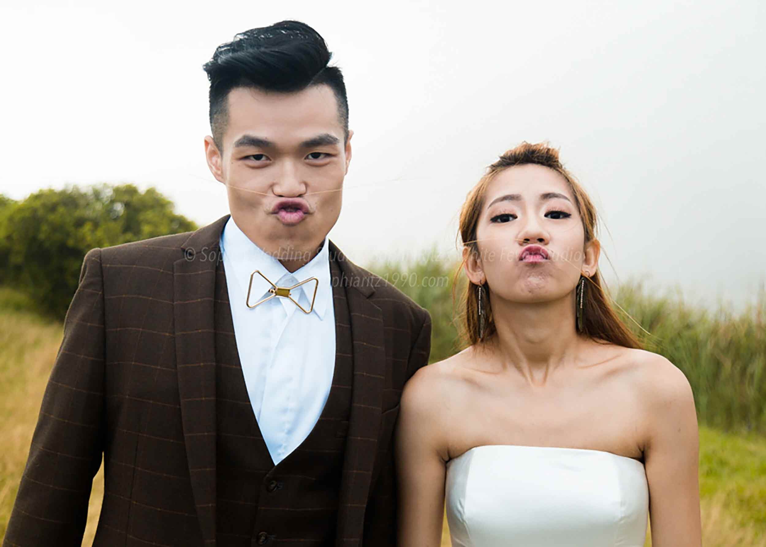  蘇菲雅婚紗-白色狂熱聯名-山景-人像-婚紗照 