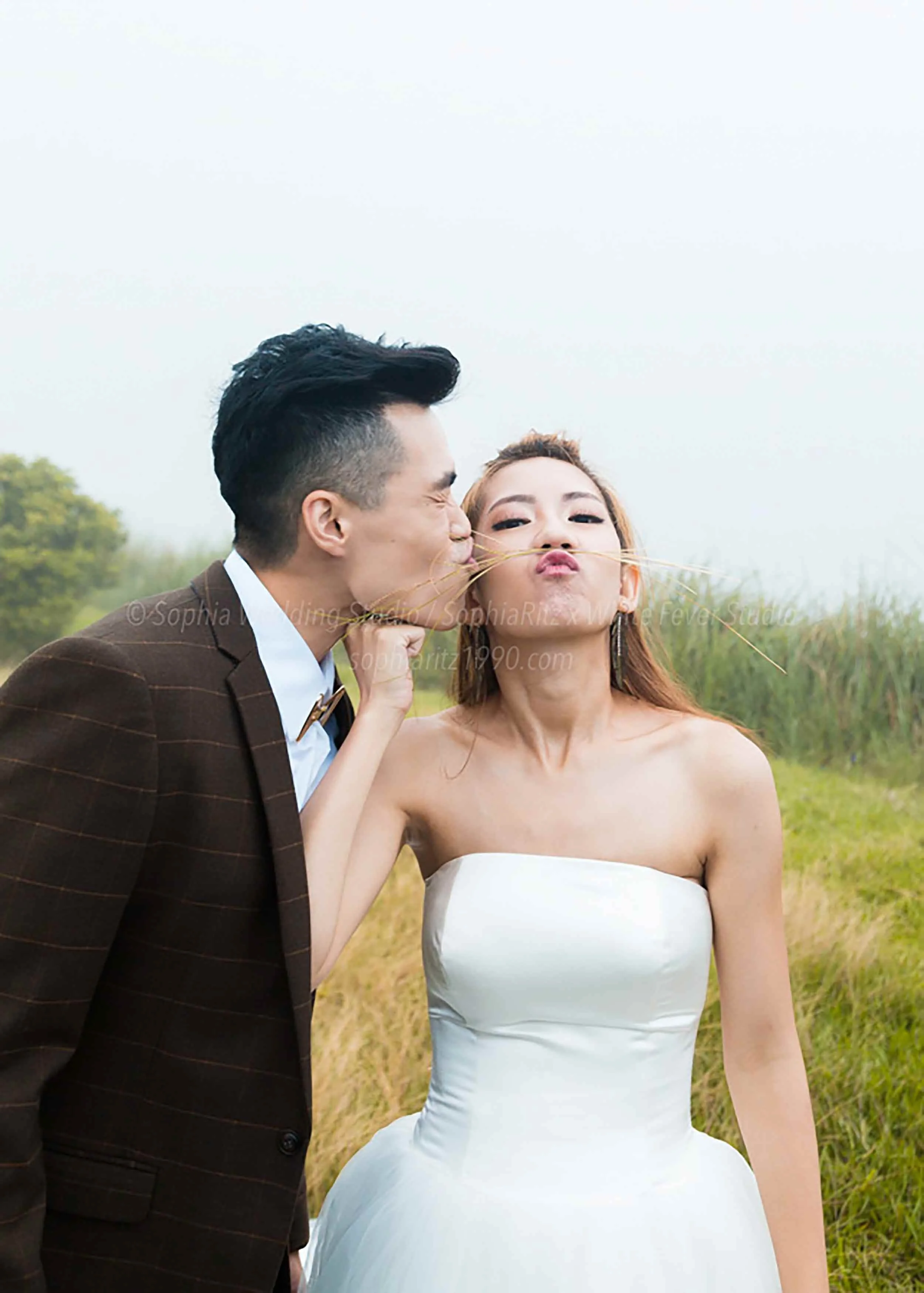  蘇菲雅婚紗-白色狂熱聯名-山景-人像-婚紗照 