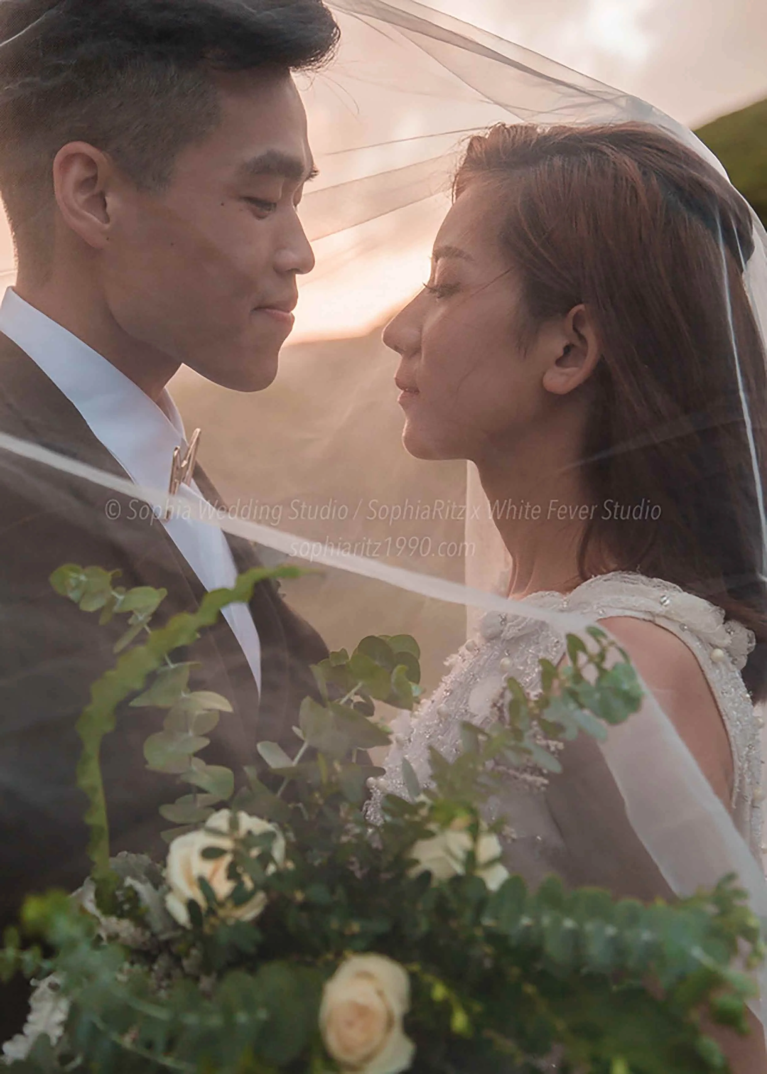  蘇菲雅婚紗-白色狂熱聯名-山景-人像-婚紗照 