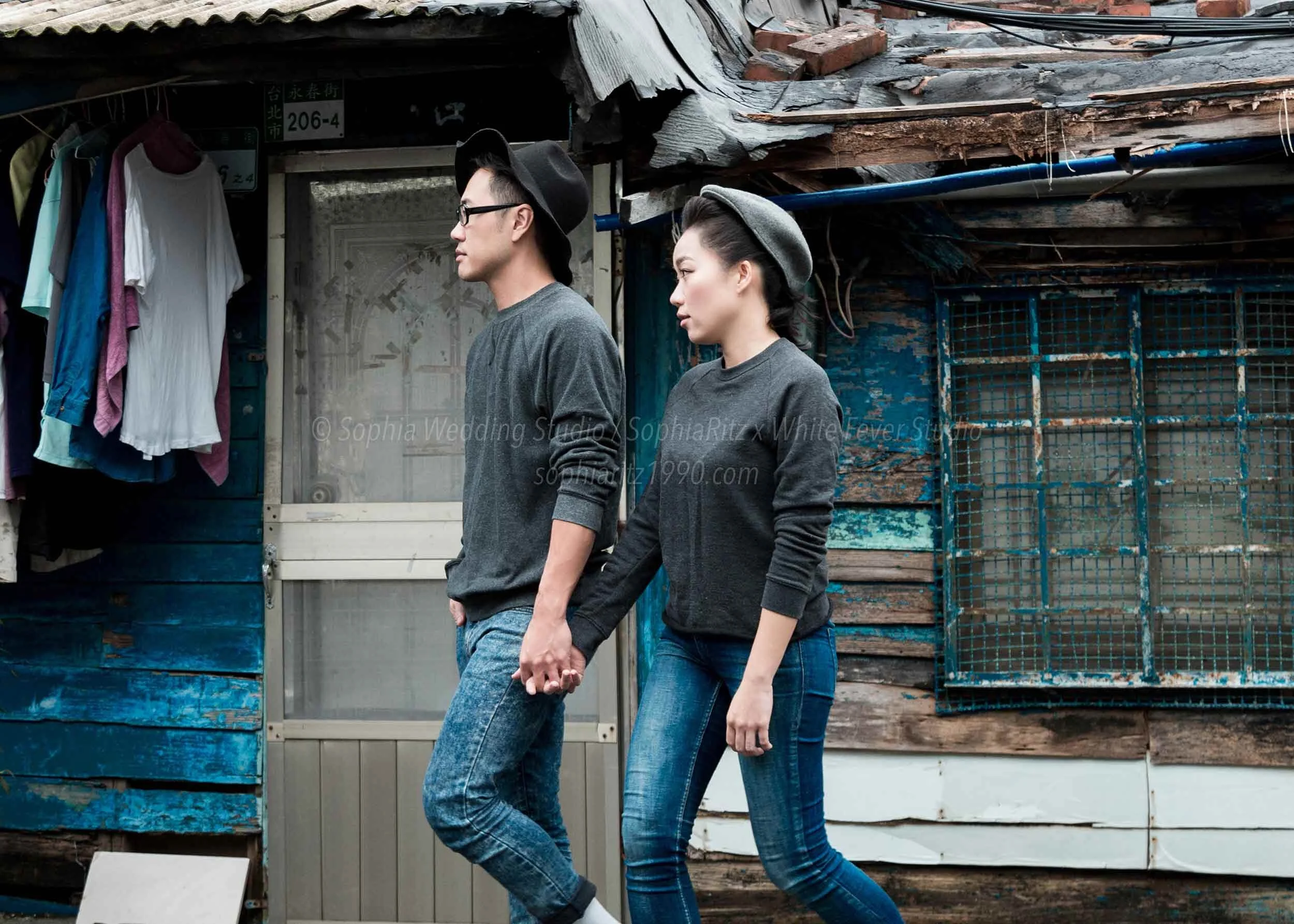  蘇菲雅婚紗-白色狂熱聯名-外景-便服-人像-婚紗照 