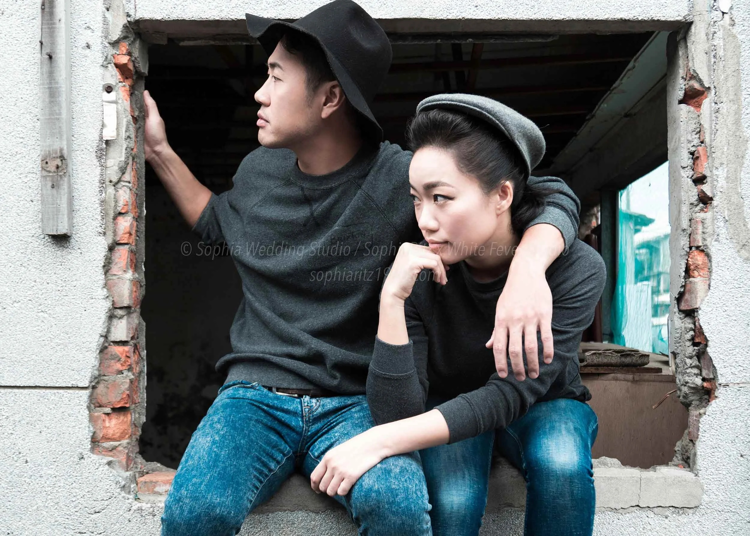  蘇菲雅婚紗-白色狂熱聯名-外景-便服-特寫-近照 