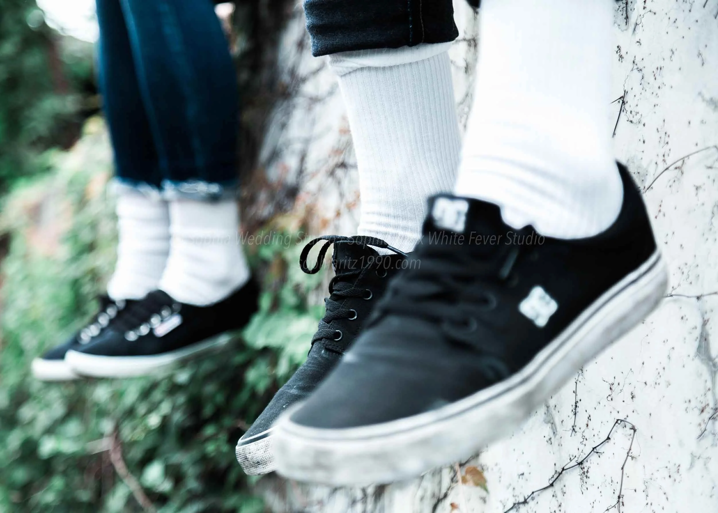  蘇菲雅婚紗-白色狂熱聯名-外景-街景-便服-特寫-情侶照 