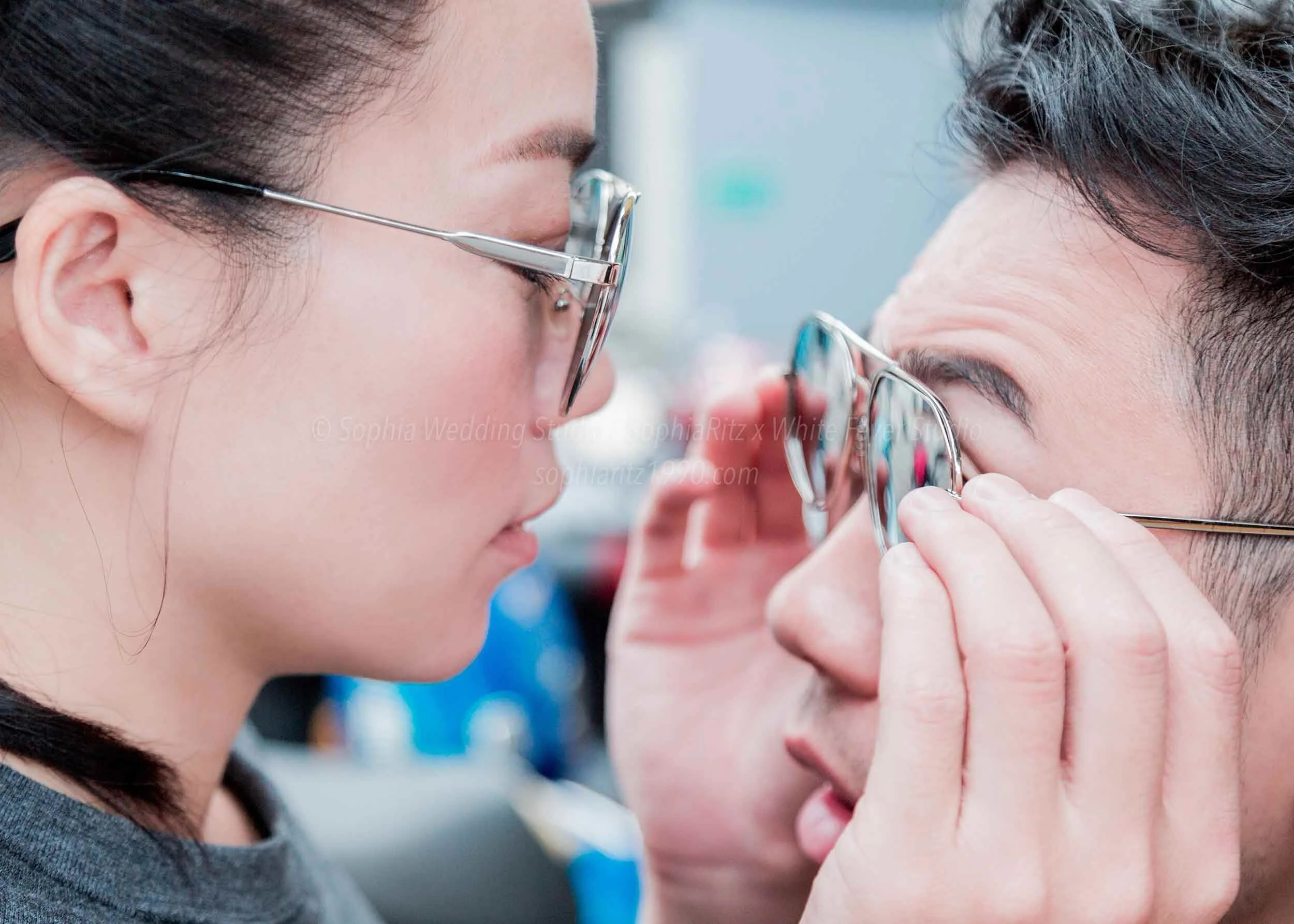  蘇菲雅婚紗-白色狂熱聯名-外景-街景-便服-特寫-情侶照 
