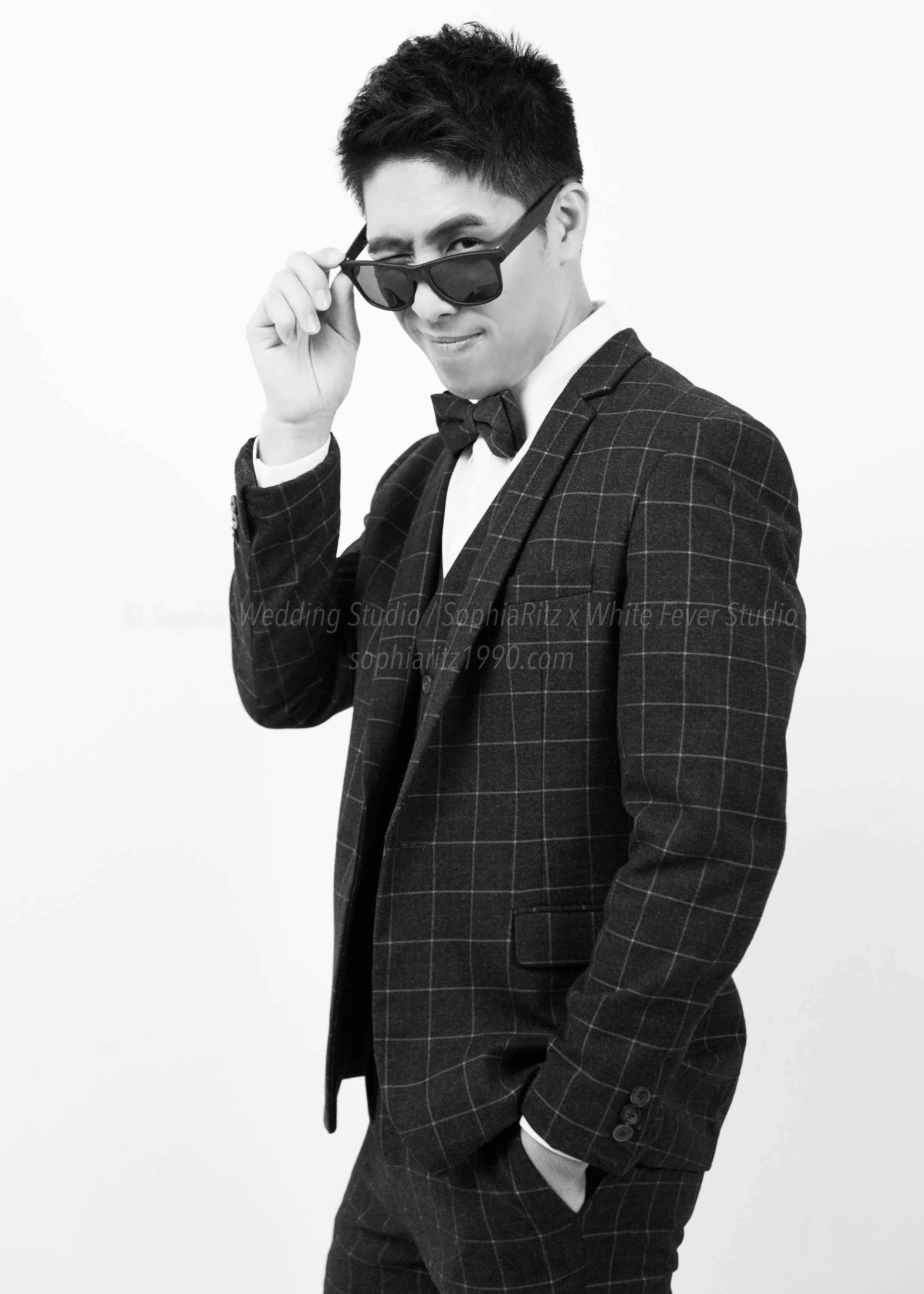  蘇菲雅婚紗-白色狂熱聯名-內景-棚拍-婚紗照 