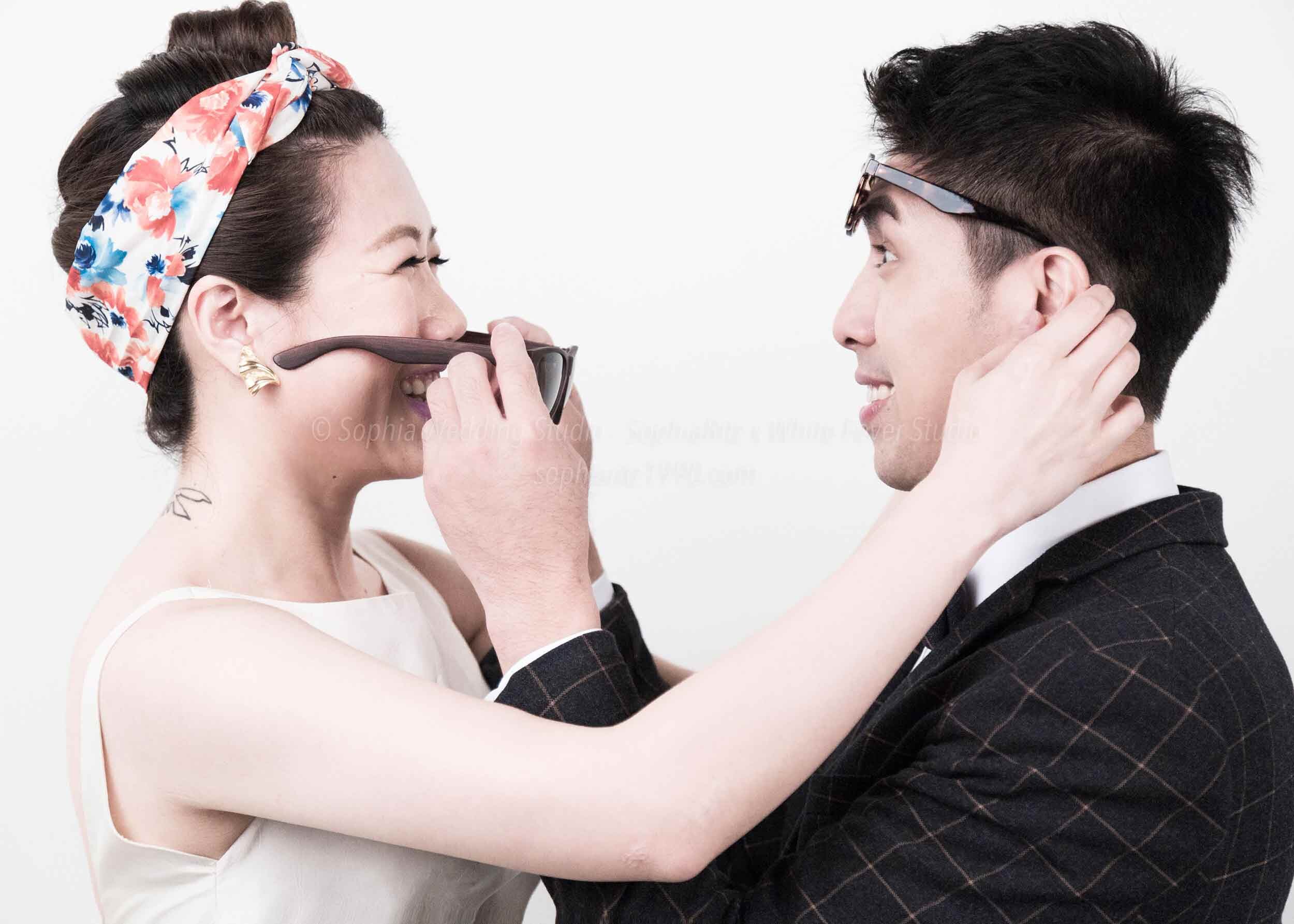  蘇菲雅婚紗-白色狂熱聯名-內景-棚拍-婚紗照 