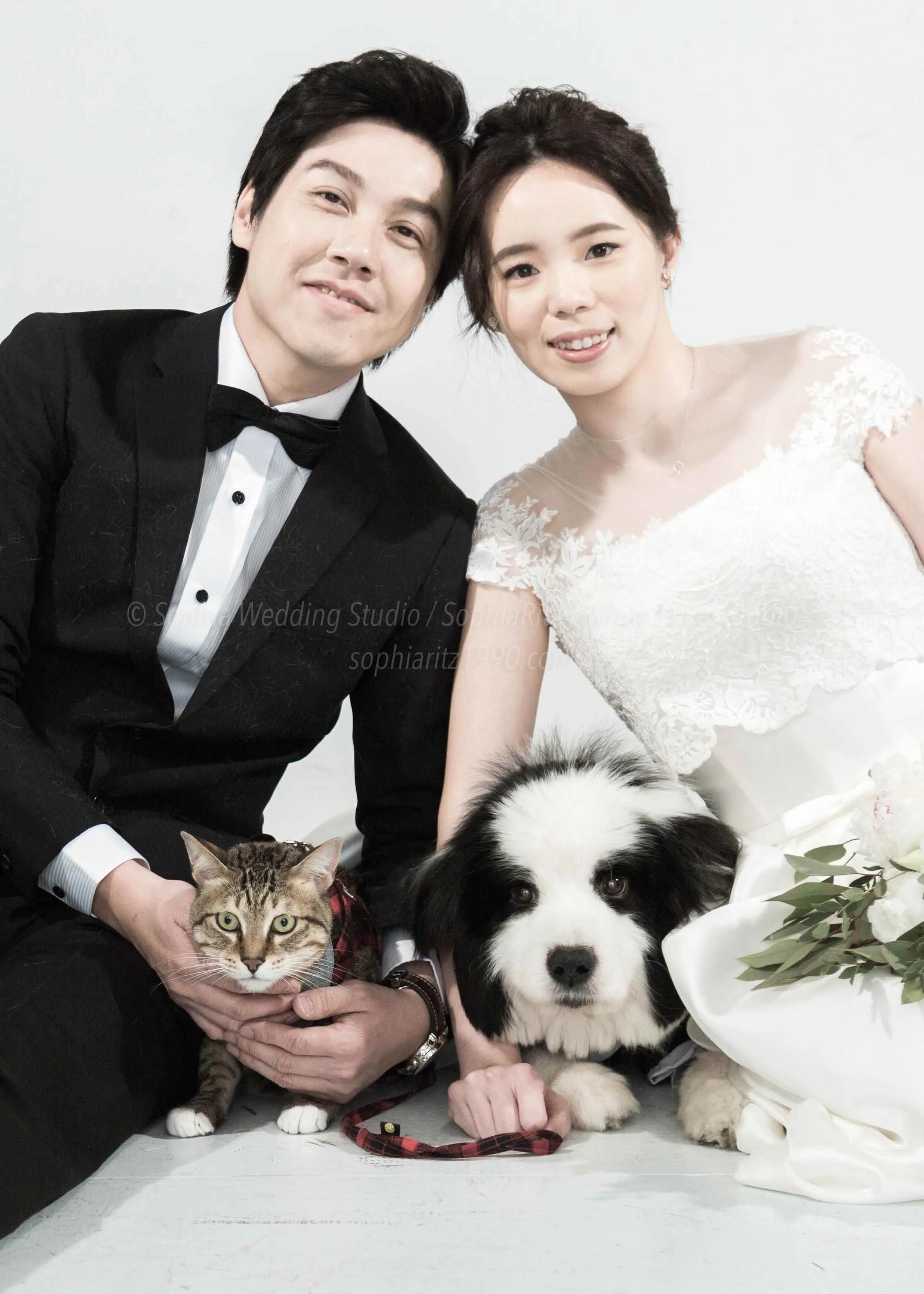  蘇菲雅婚紗-白色狂熱聯名-街景-外景-婚紗照 