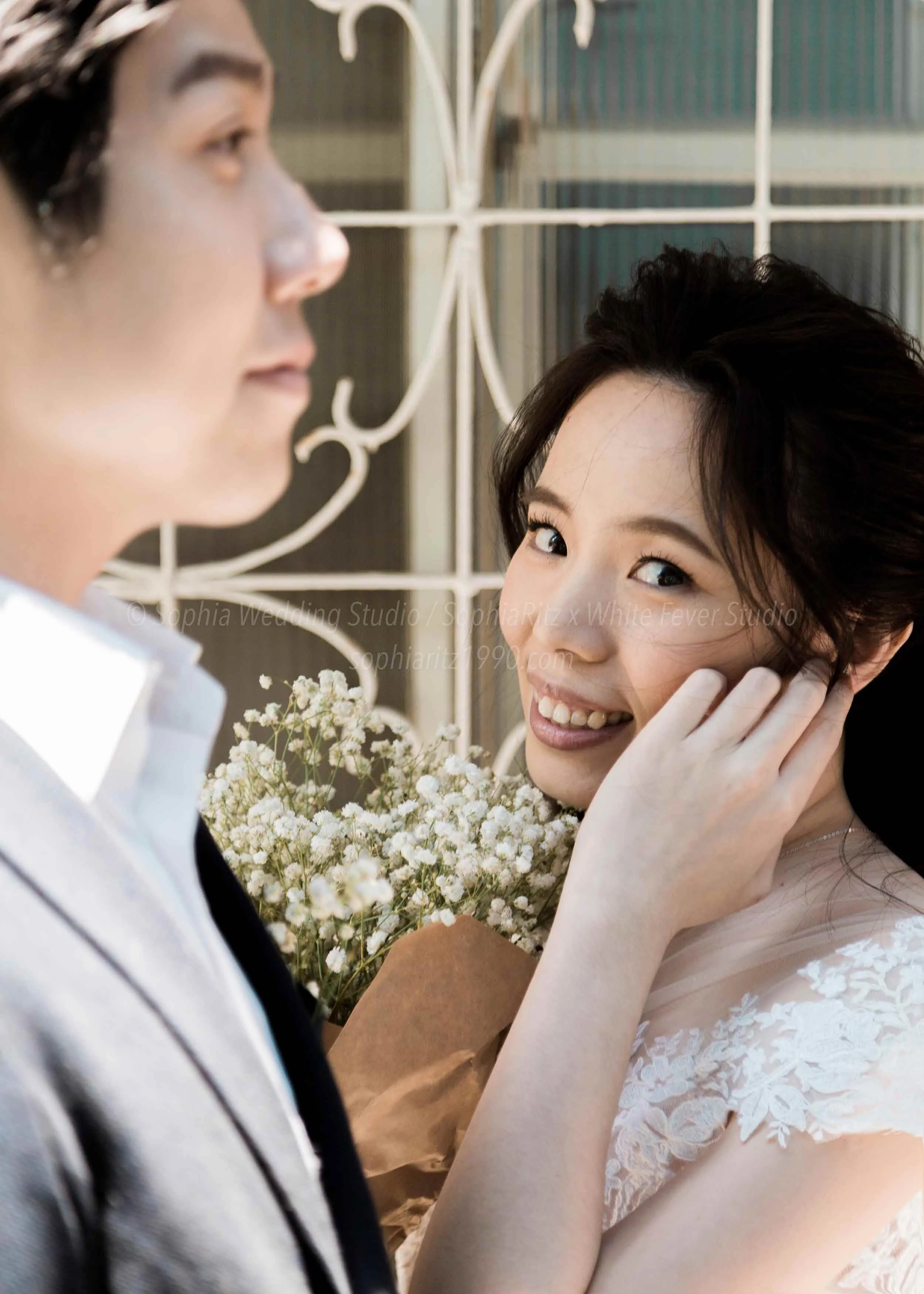  蘇菲雅婚紗-白色狂熱聯名-街景-外景-婚紗照 