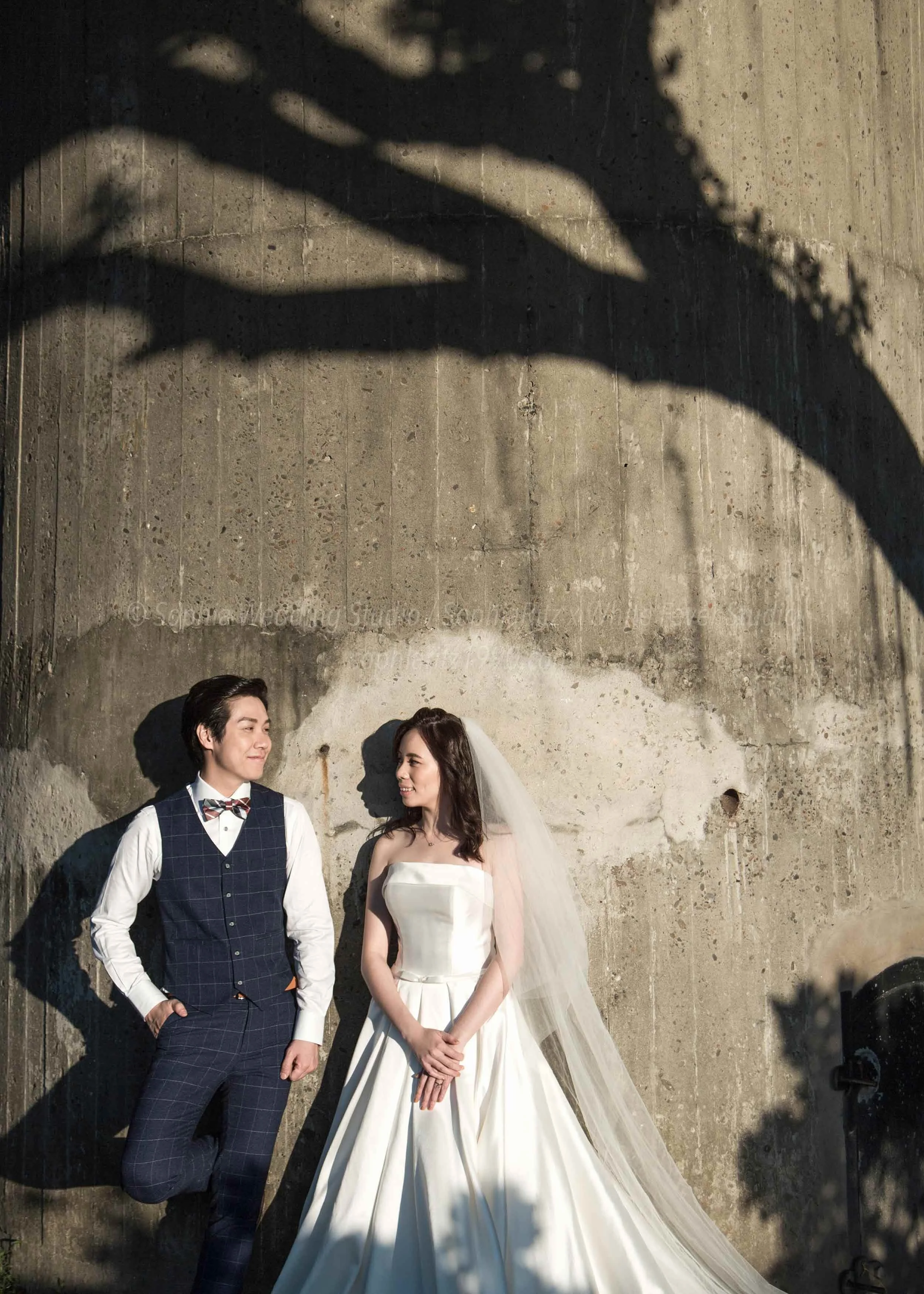  蘇菲雅婚紗-白色狂熱聯名-街景-外景-婚紗照 