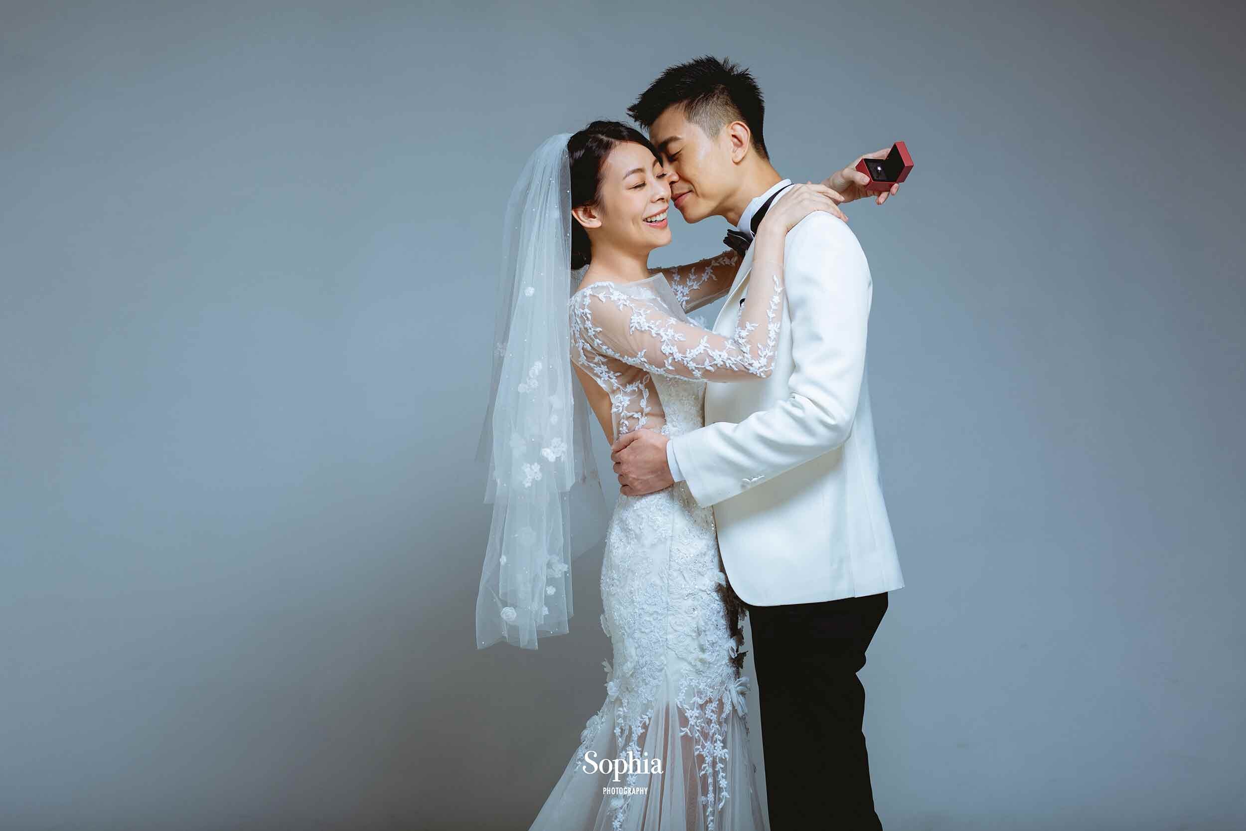  蘇菲雅婚紗-內景婚紗照-棚拍婚紗 