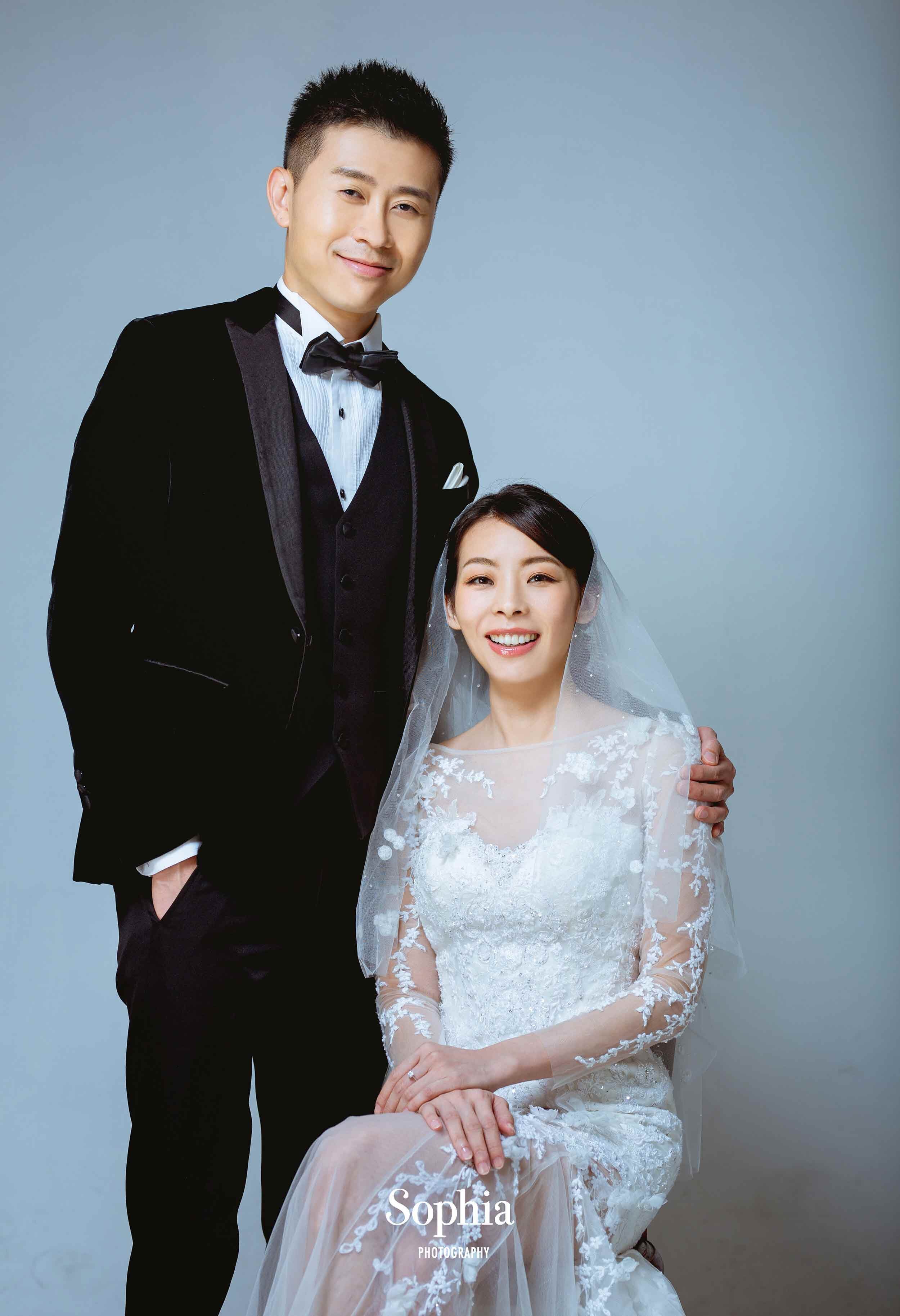  蘇菲雅婚紗-內景婚紗照-棚拍婚紗 