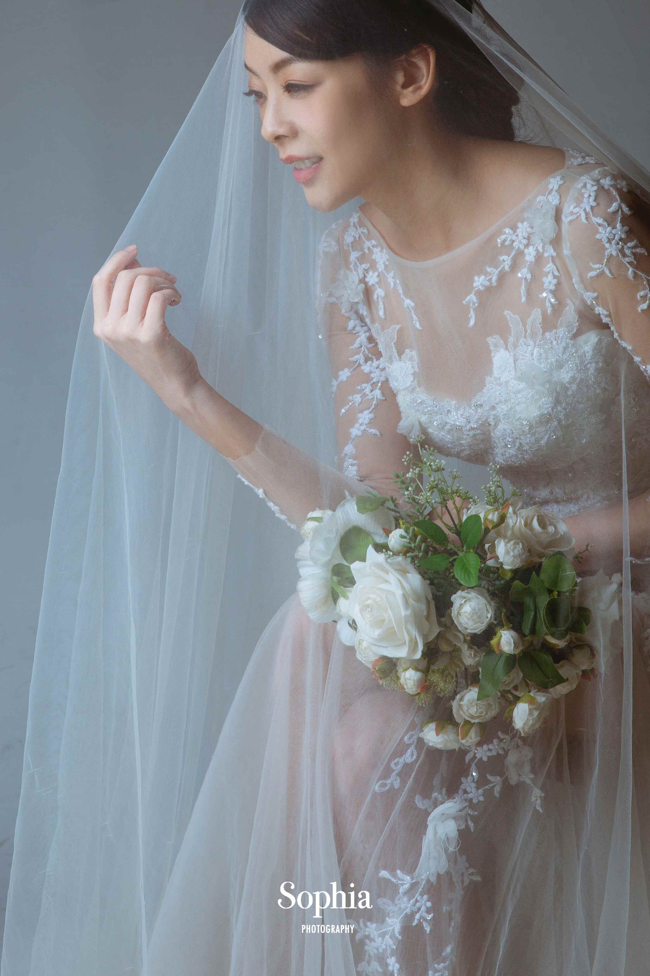  蘇菲雅婚紗-內景婚紗照-棚拍婚紗 