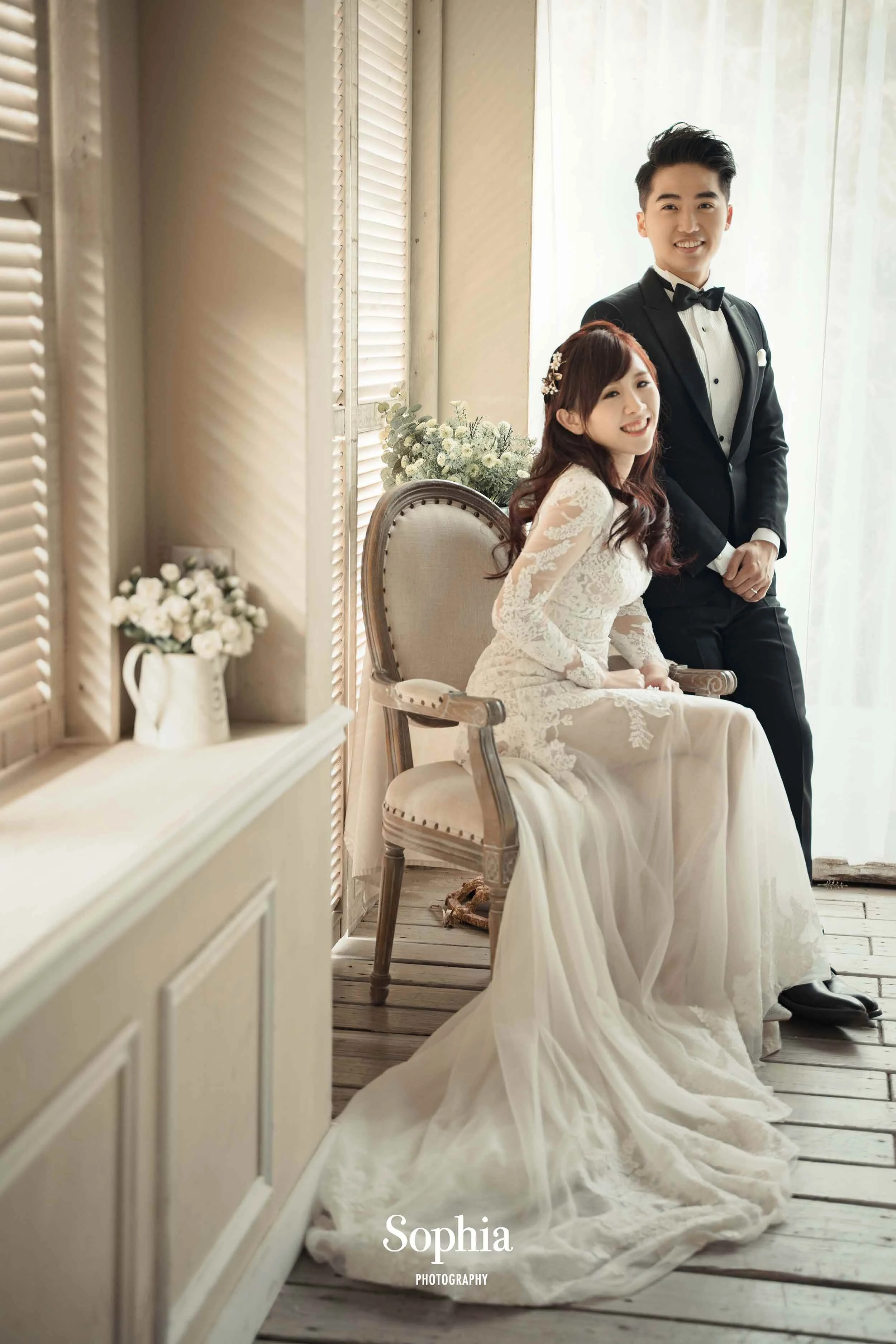  蘇菲雅婚紗-棚拍-內景-婚紗照 