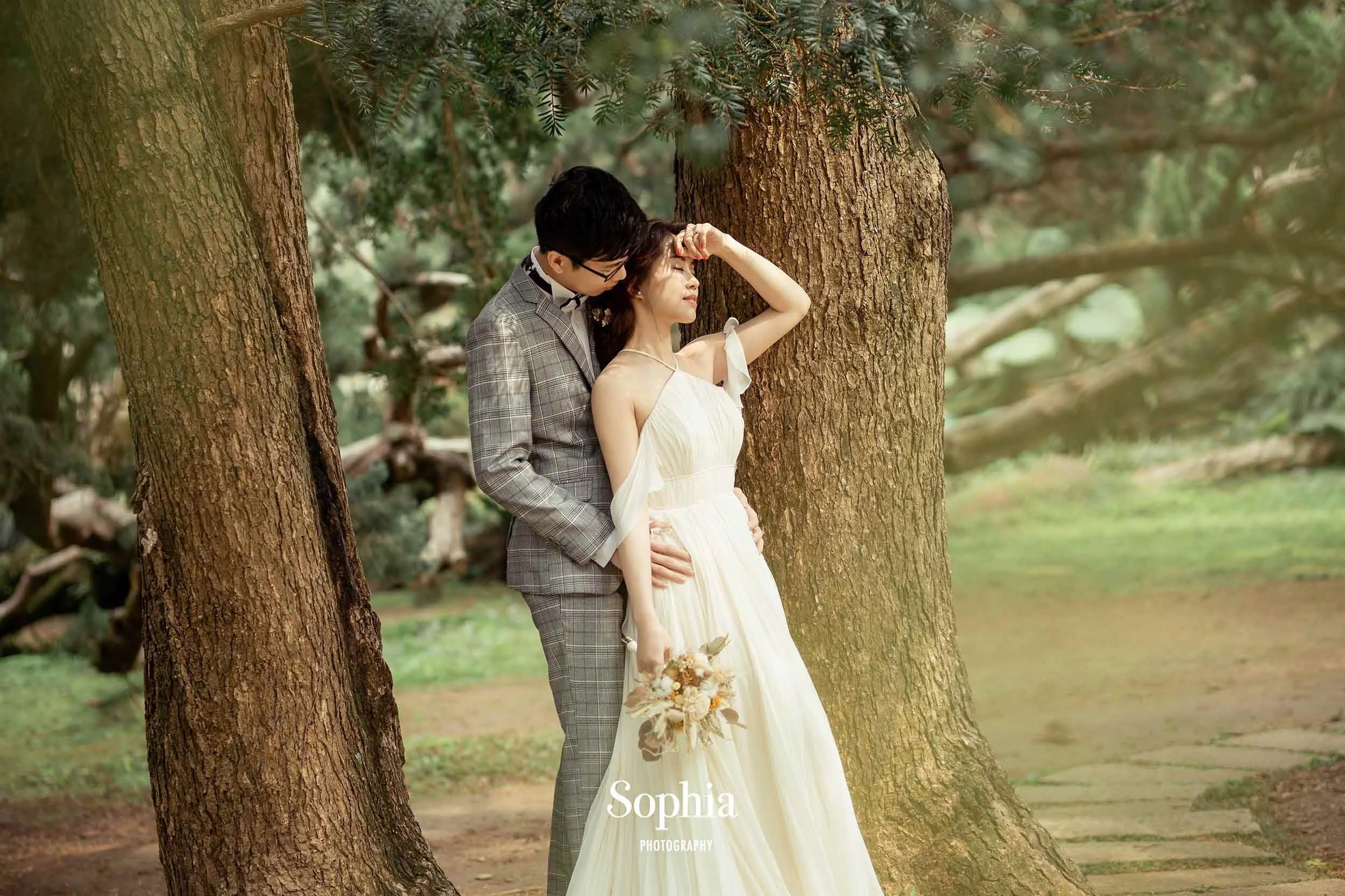  蘇菲雅婚紗-陽明山-森林-山景-外景婚紗照 