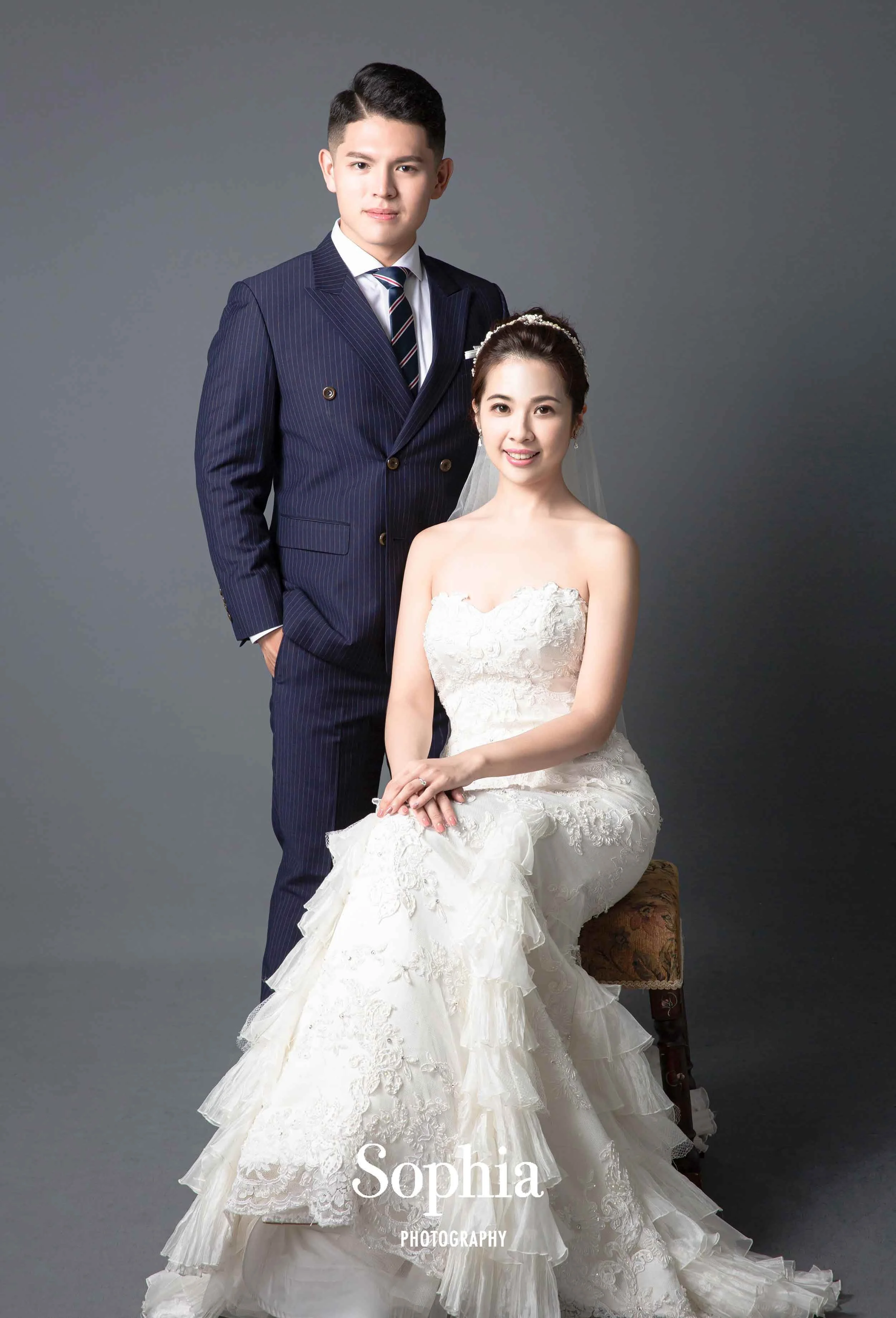  蘇菲雅婚紗-內景婚紗照-棚拍婚紗 