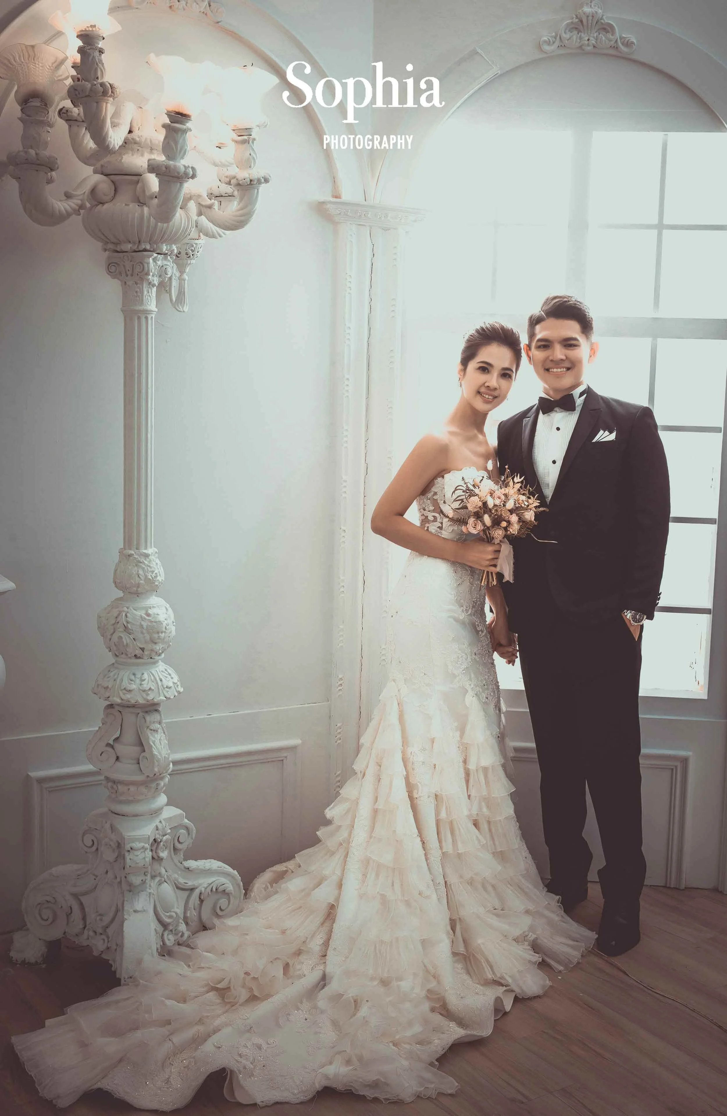  蘇菲雅婚紗-內景婚紗照-棚拍婚紗 