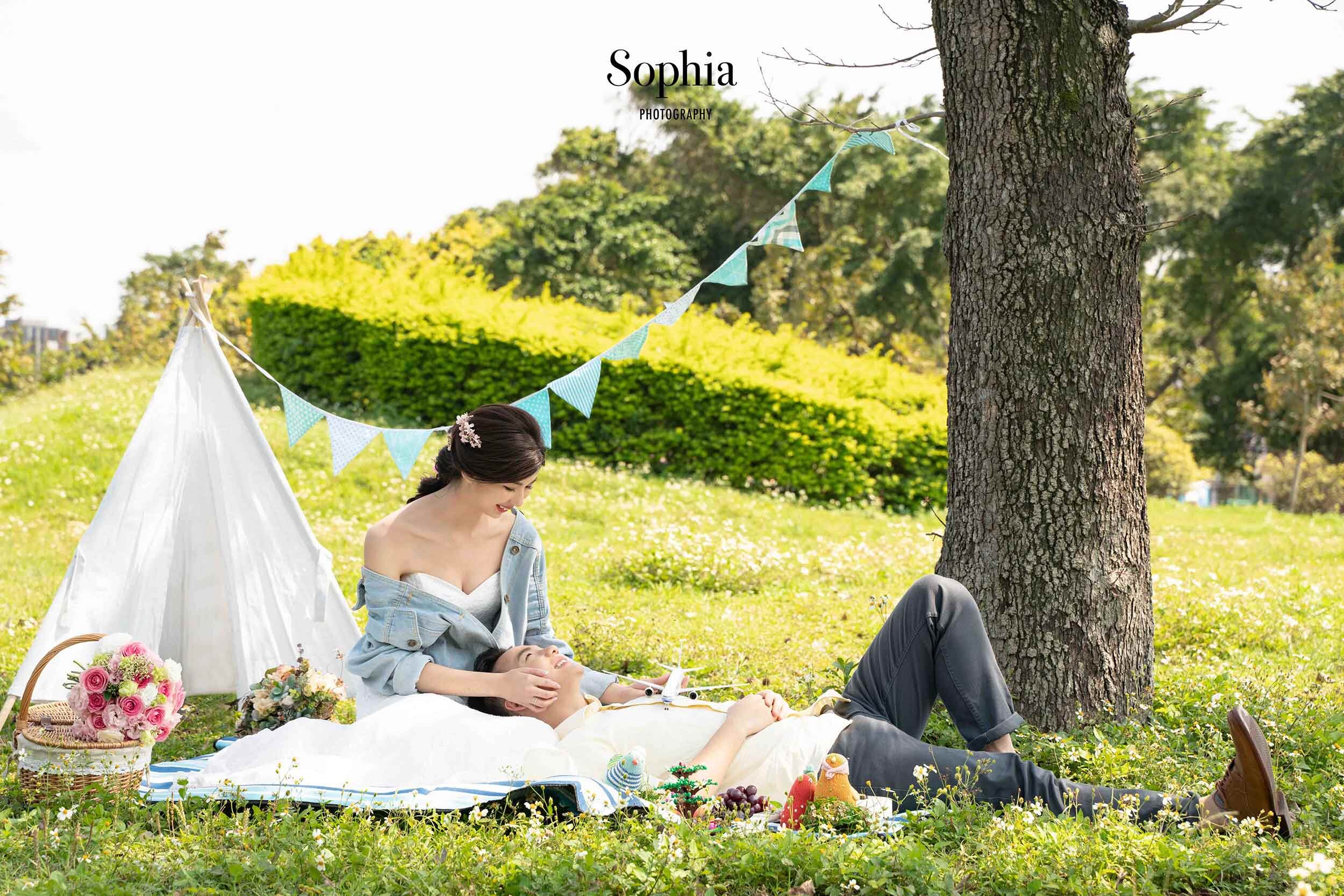  蘇菲雅婚紗-野餐風-外景婚紗照 